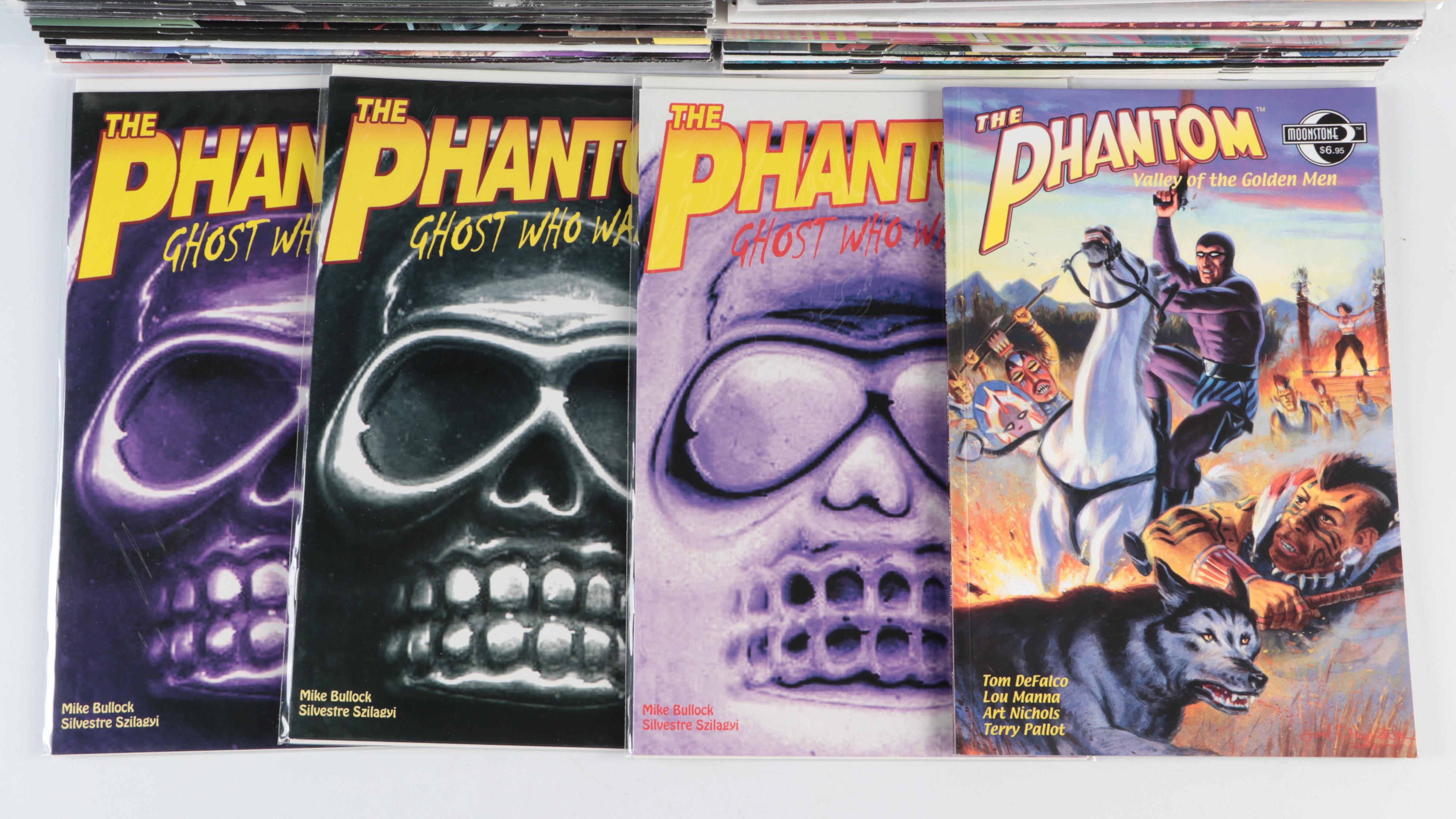 Modern Age Moonstone "The Phantom", "Captain Action" and More Comic Books