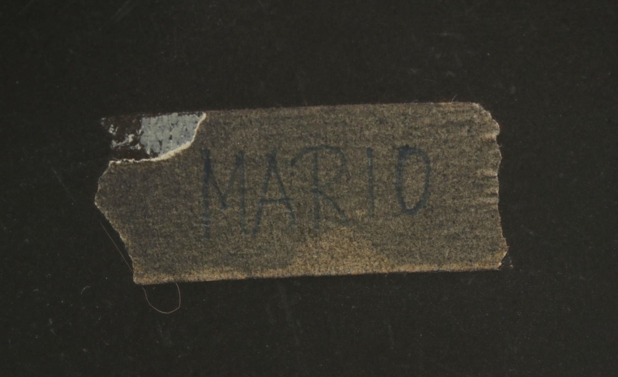 Brass-Mounted Iron and Leather-Clad Console Table, Style of Maitland-Smith