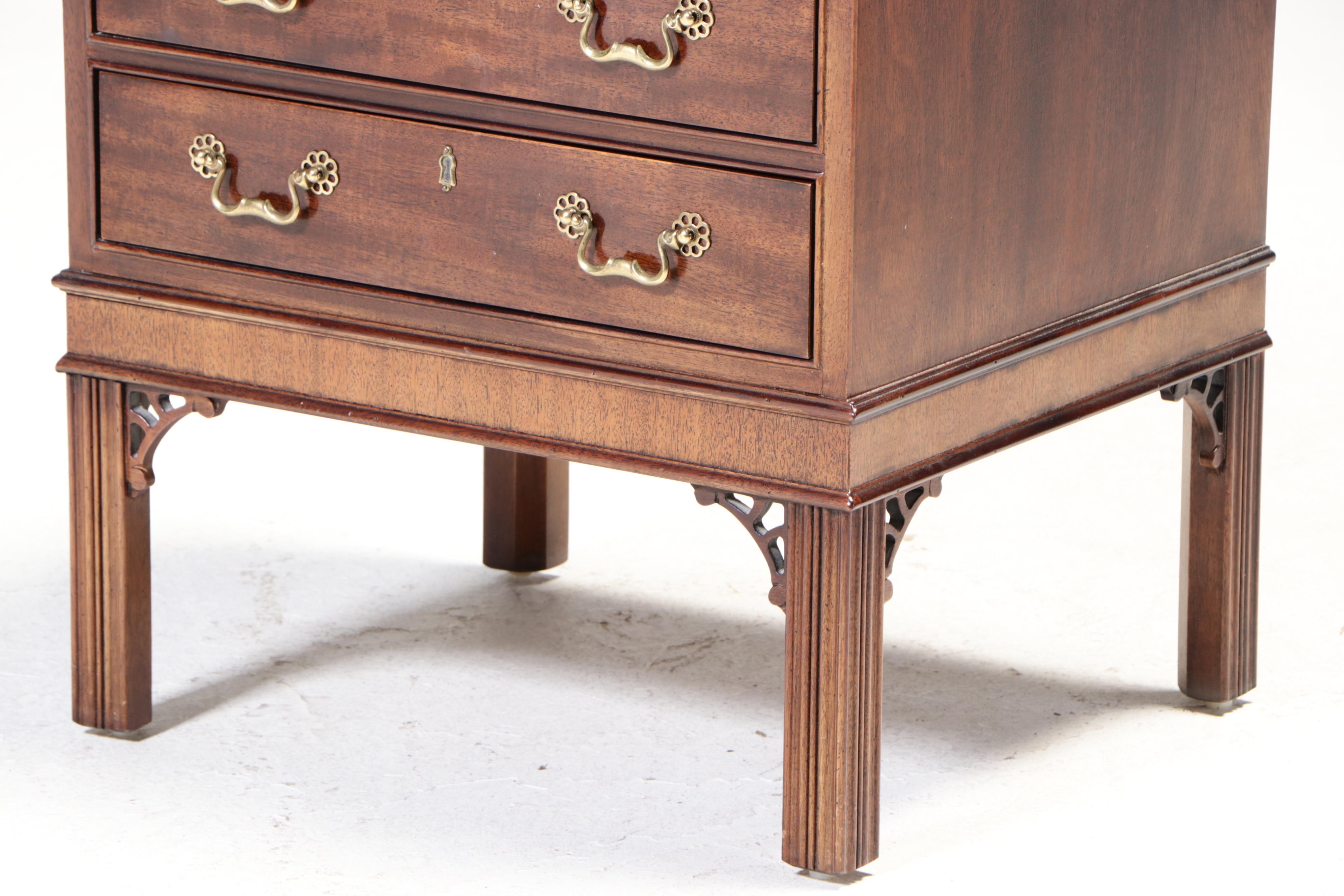Aston Court by Henredon Mahogany Bedside Table