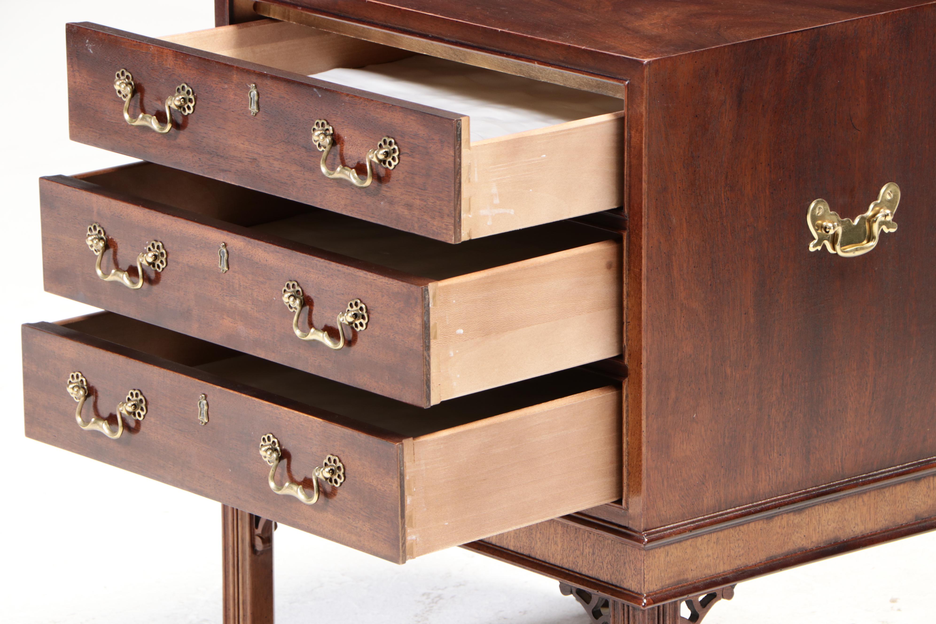 Aston Court by Henredon Mahogany Bedside Table