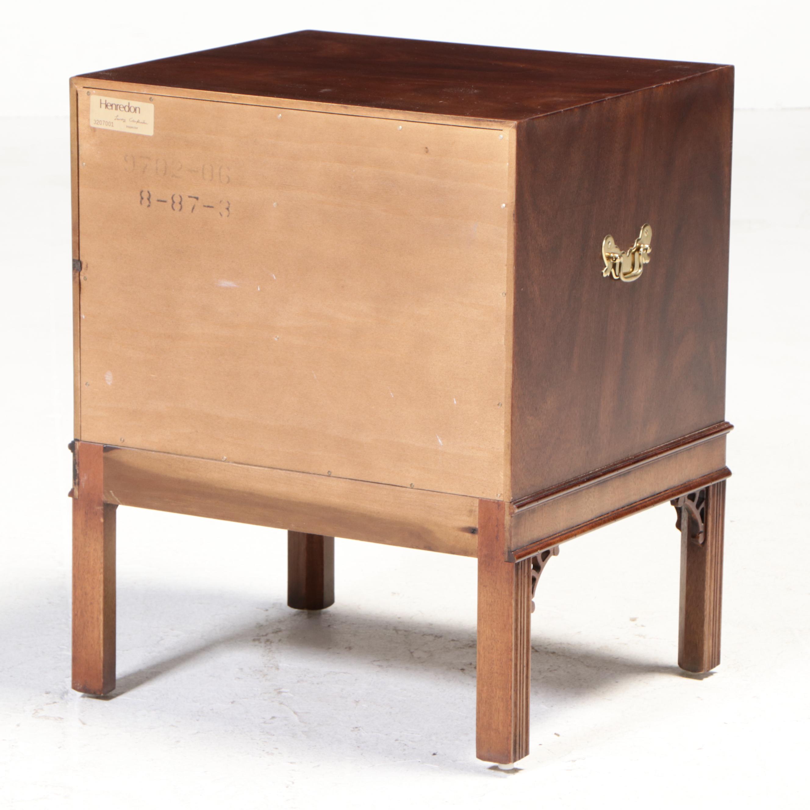 Aston Court by Henredon Mahogany Bedside Table