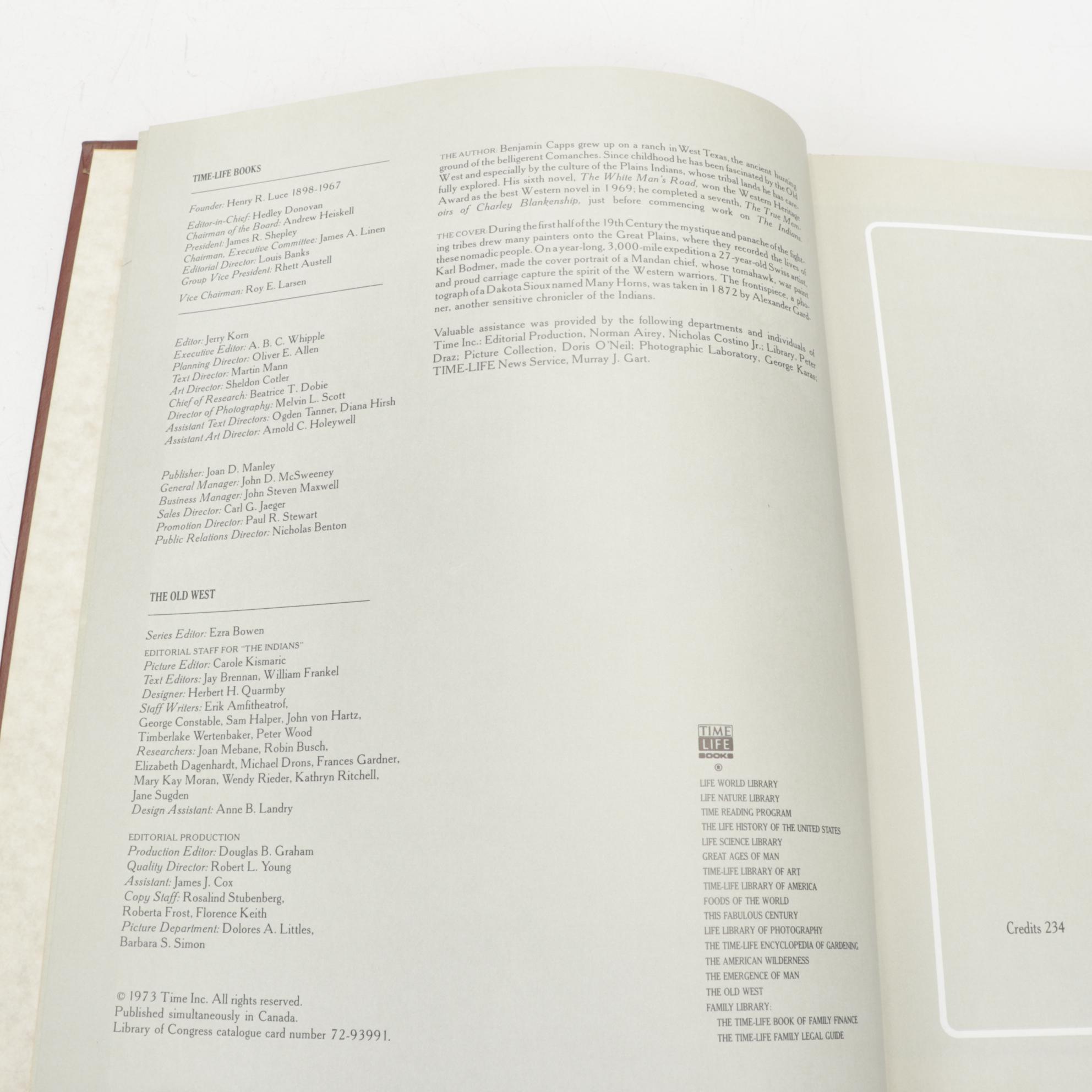 Time-Life Books "The Old West" Series, 1970s