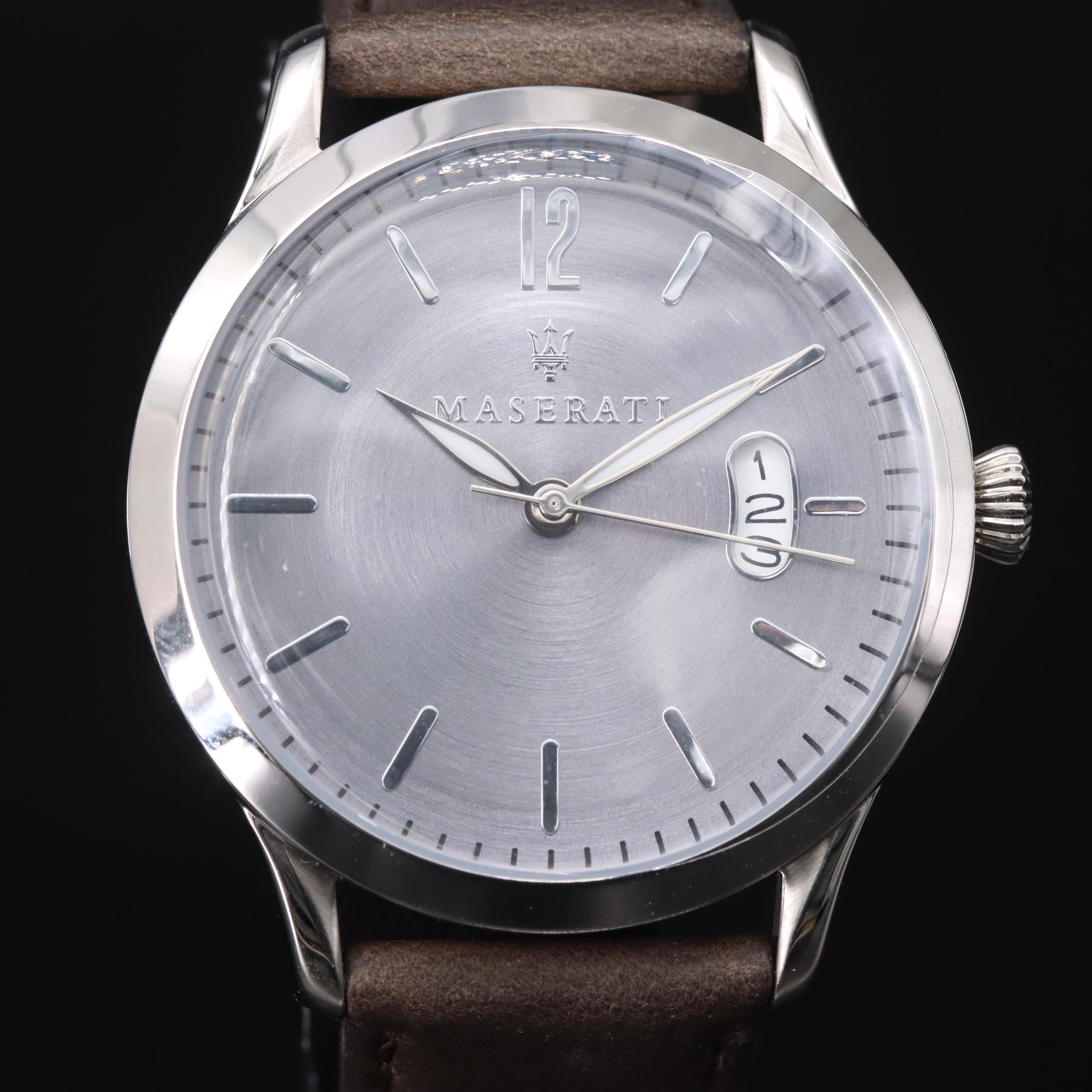 Maserati Tradizione Grey Dial Watch