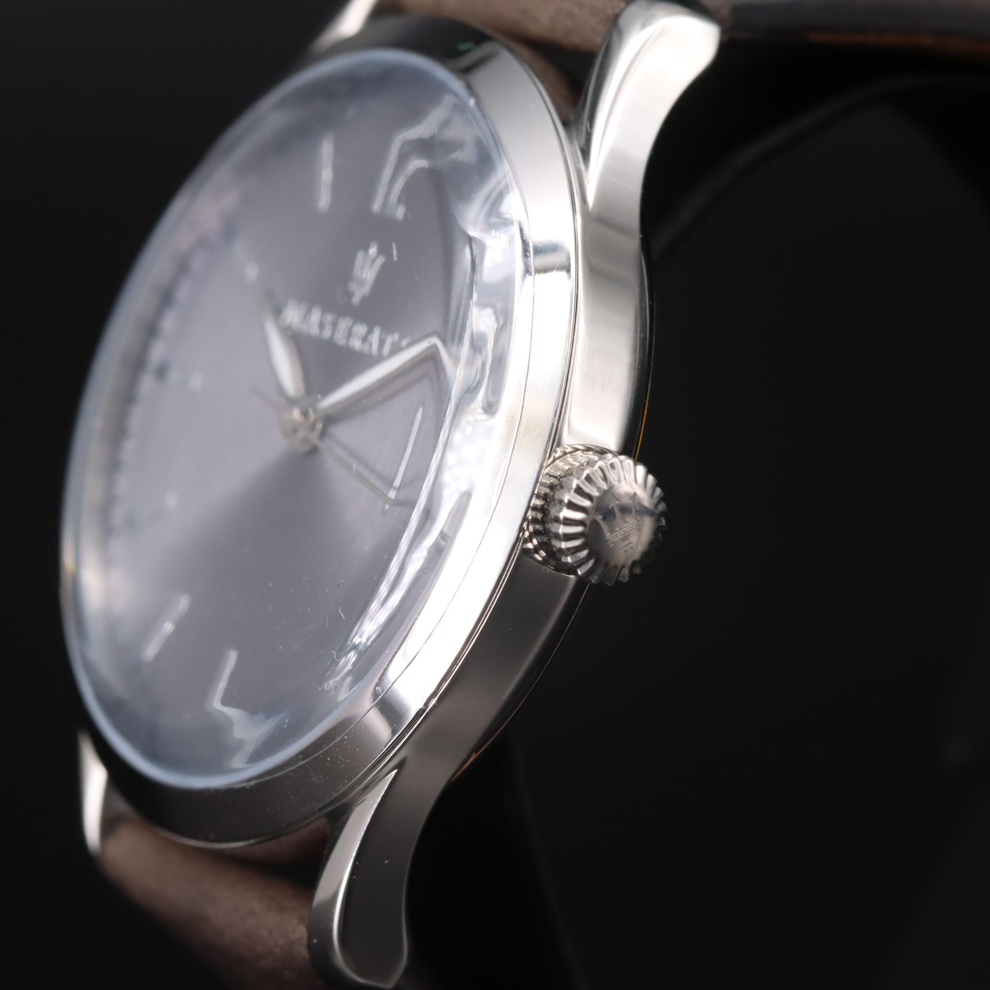 Maserati Tradizione Grey Dial Watch