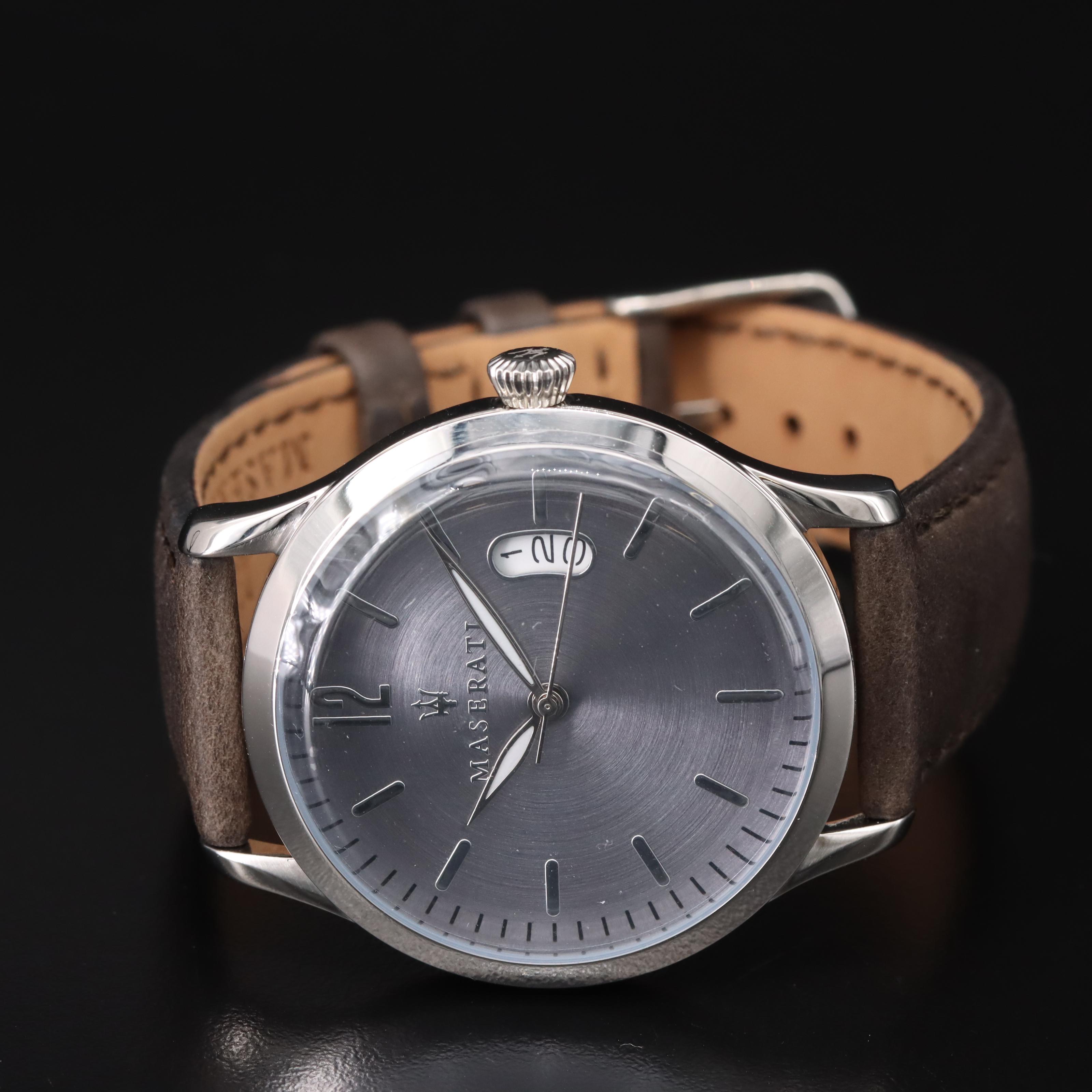 Maserati Tradizione Grey Dial Watch