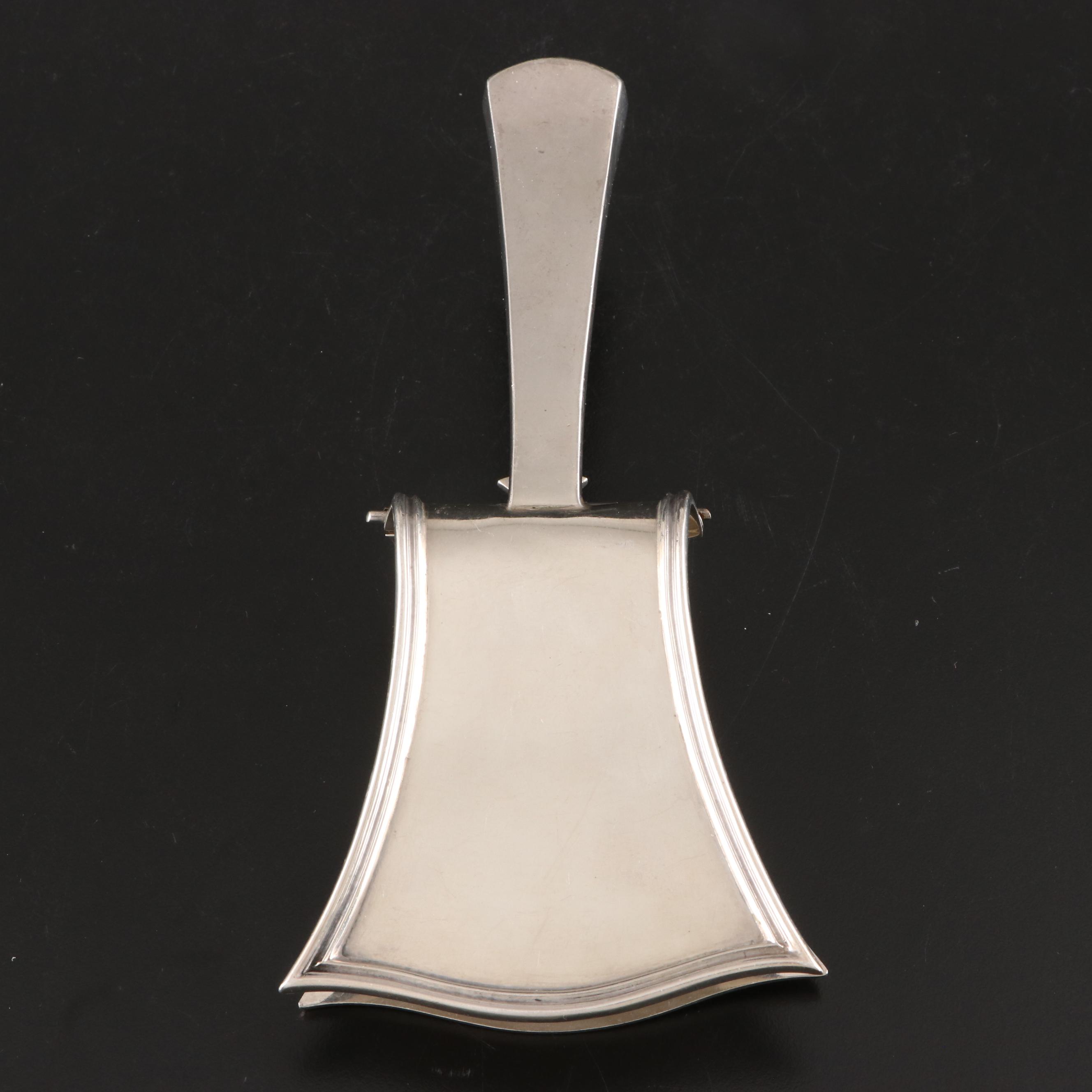 Lebkuecher & Co Sterling Asparagus Tongs with Other Sterling Handled Utensils