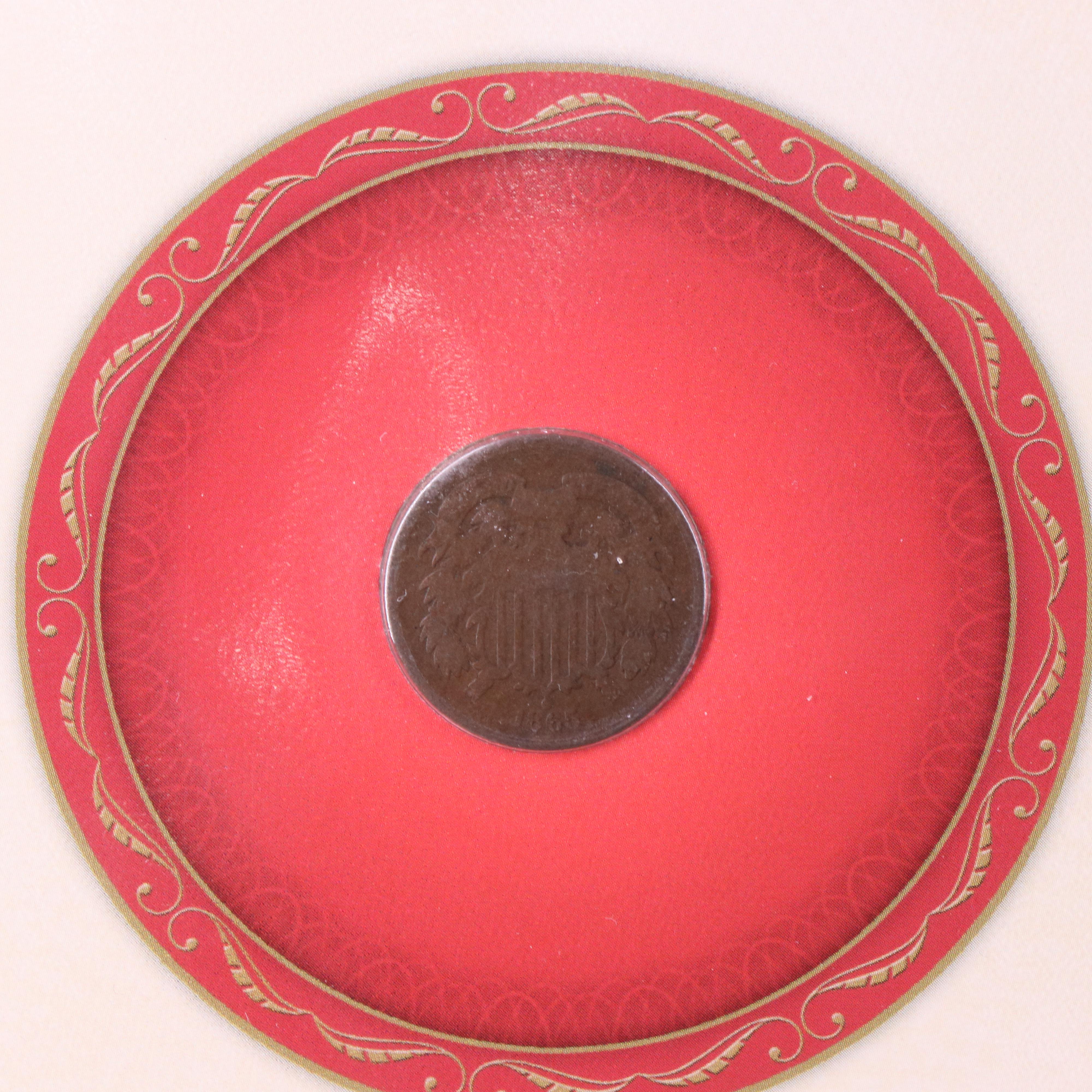 19th Century Type Set With Fifteen Different Copper and Silver Coins