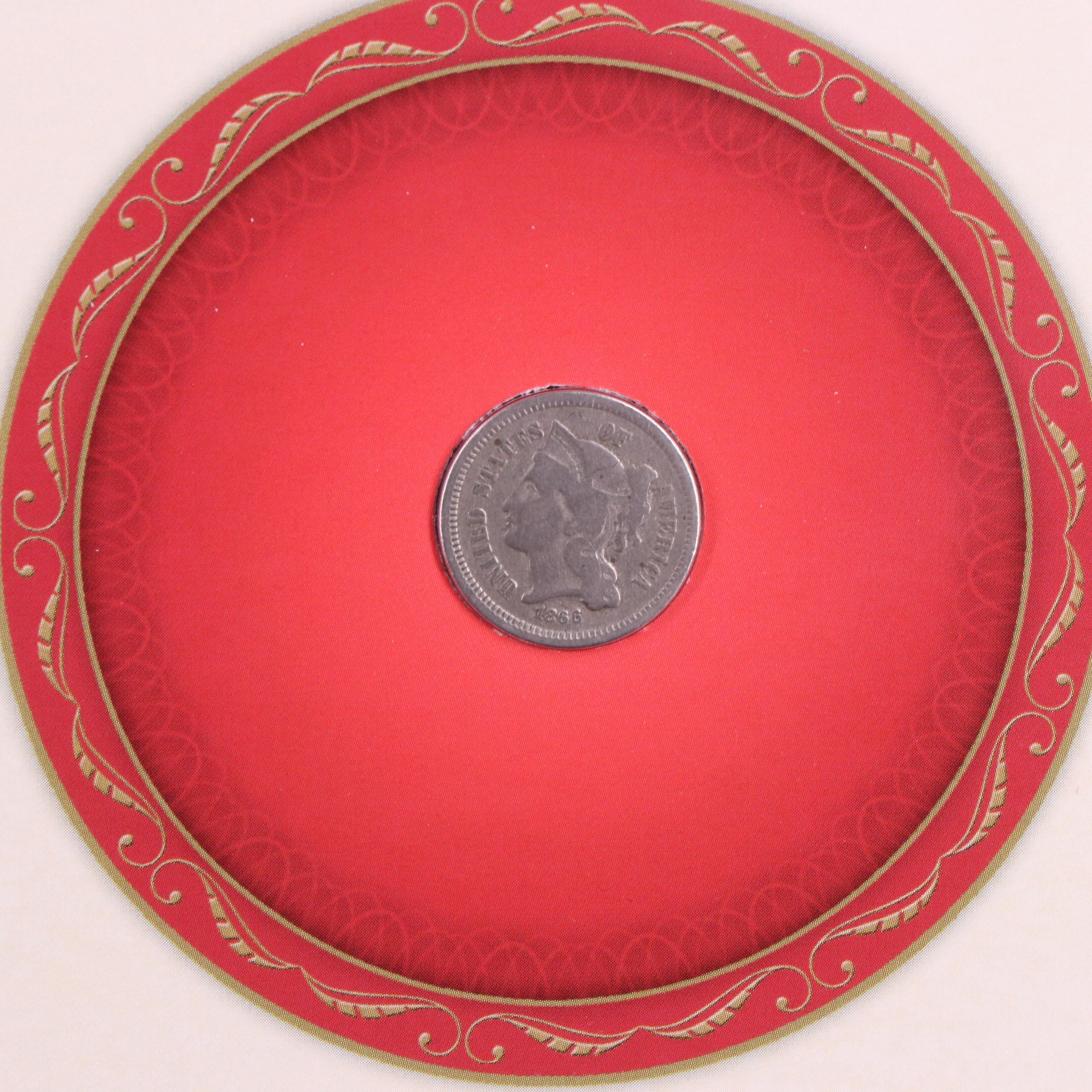 19th Century Type Set With Fifteen Different Copper and Silver Coins