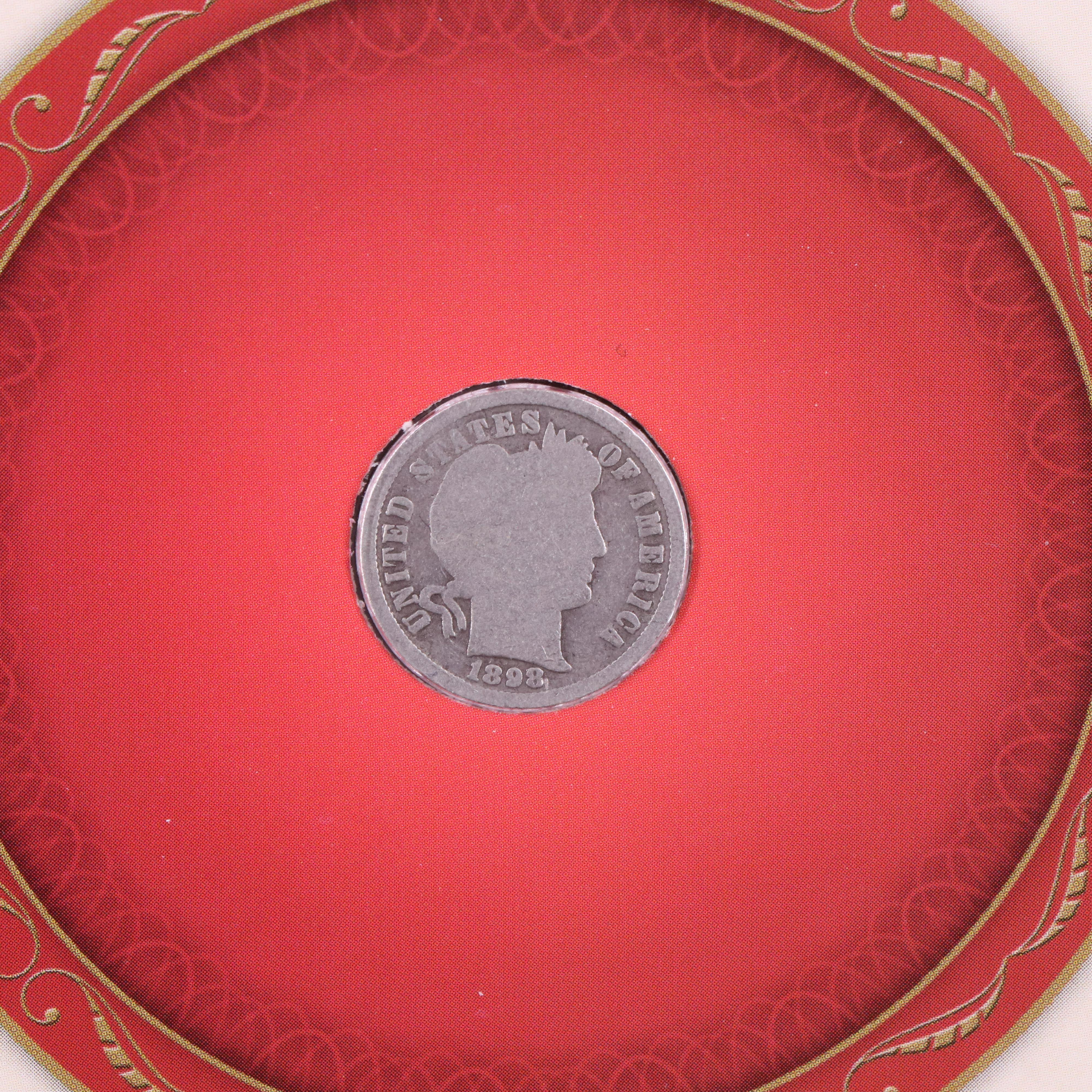 19th Century Type Set With Fifteen Different Copper and Silver Coins