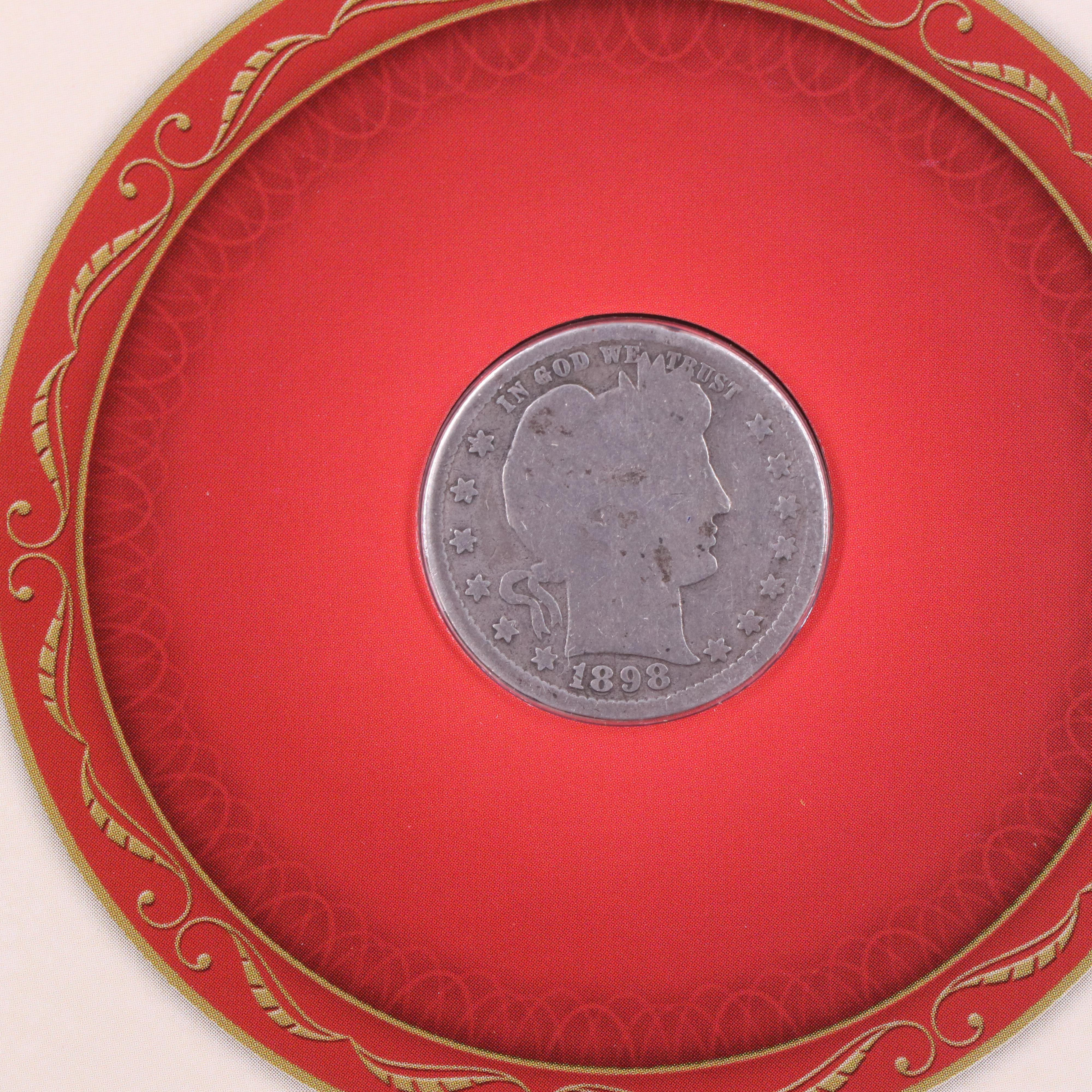 19th Century Type Set With Fifteen Different Copper and Silver Coins