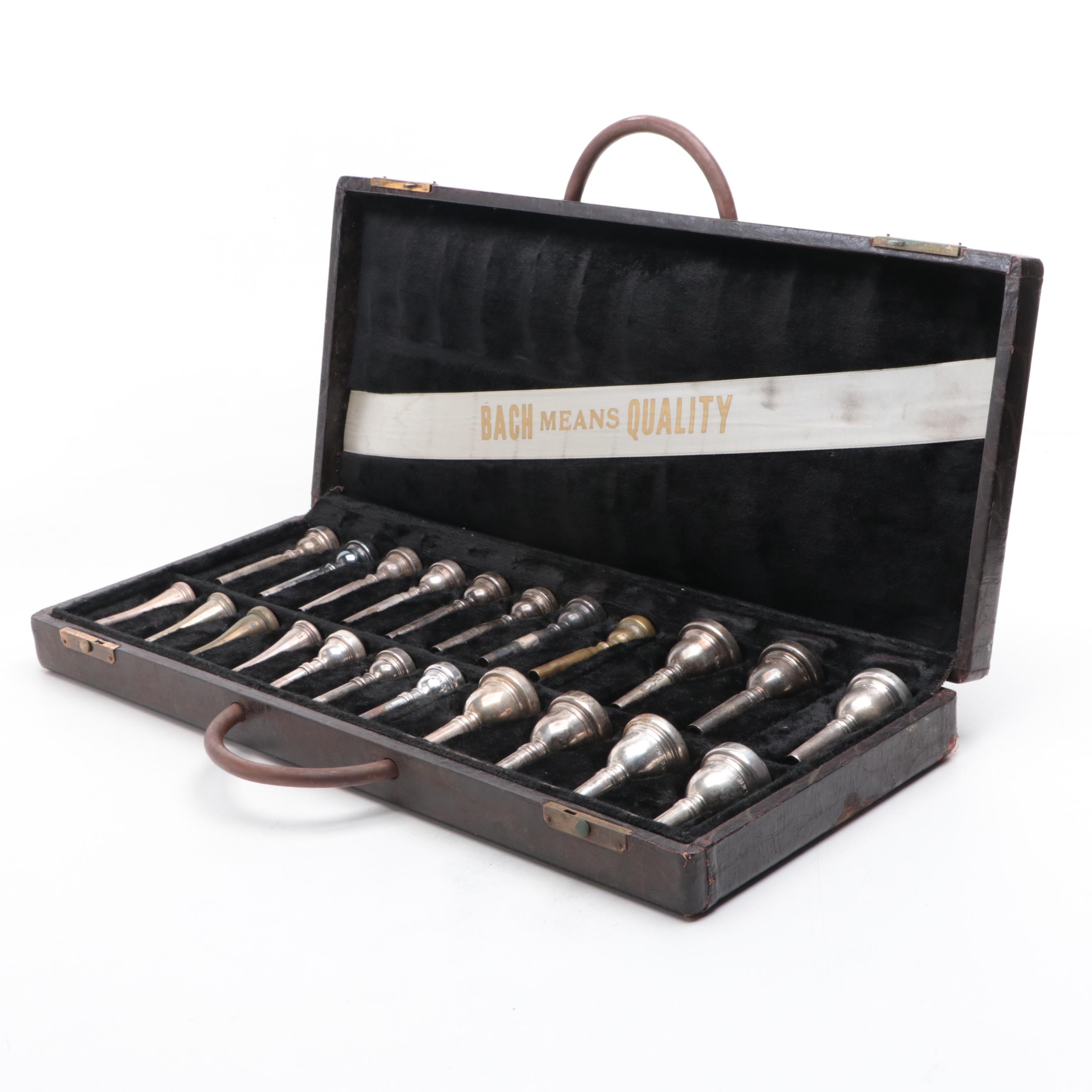 Vincent Bach Corp. Trumpet Mouthpieces, Early 20th Century