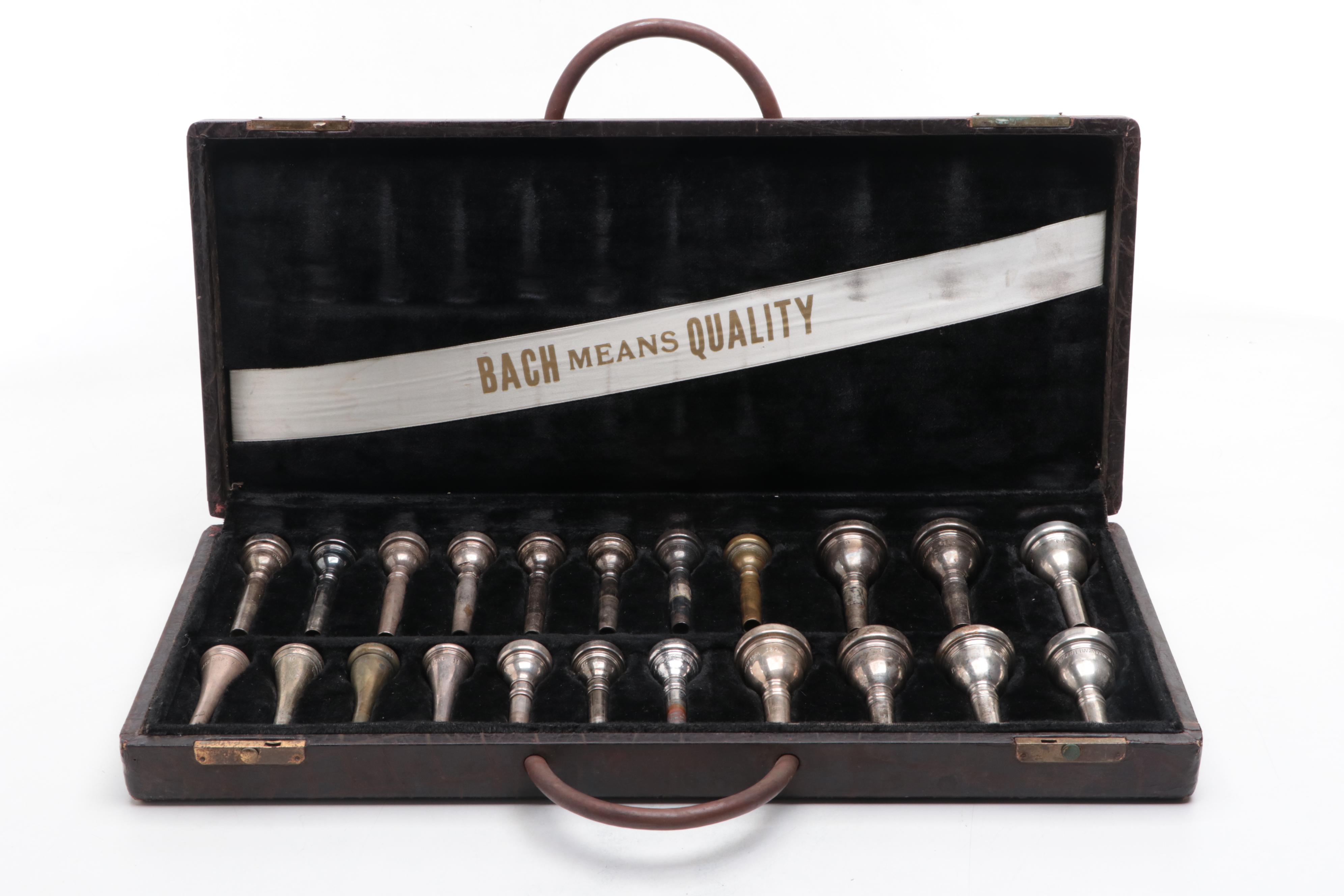 Vincent Bach Corp. Trumpet Mouthpieces, Early 20th Century