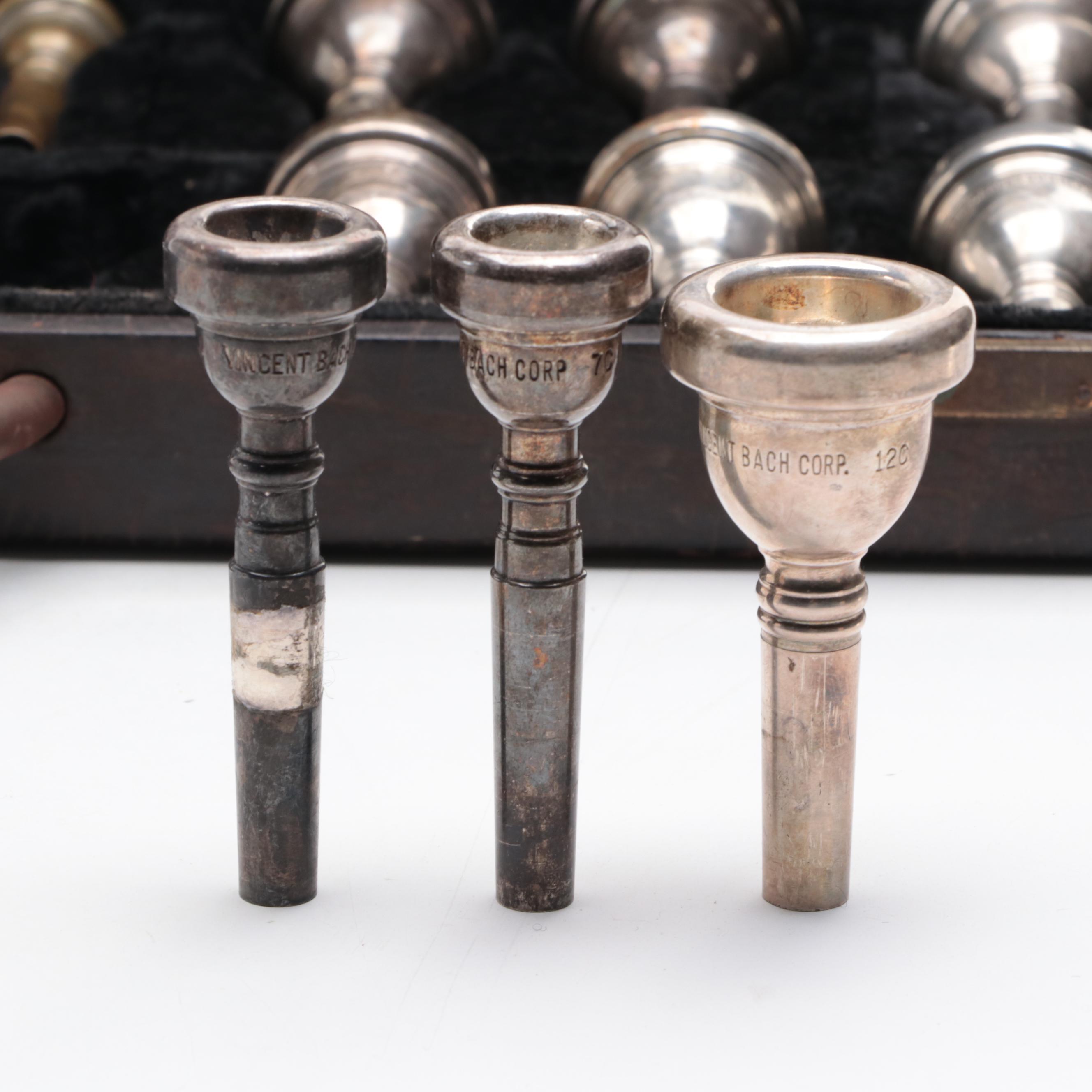 Vincent Bach Corp. Trumpet Mouthpieces, Early 20th Century EBTH