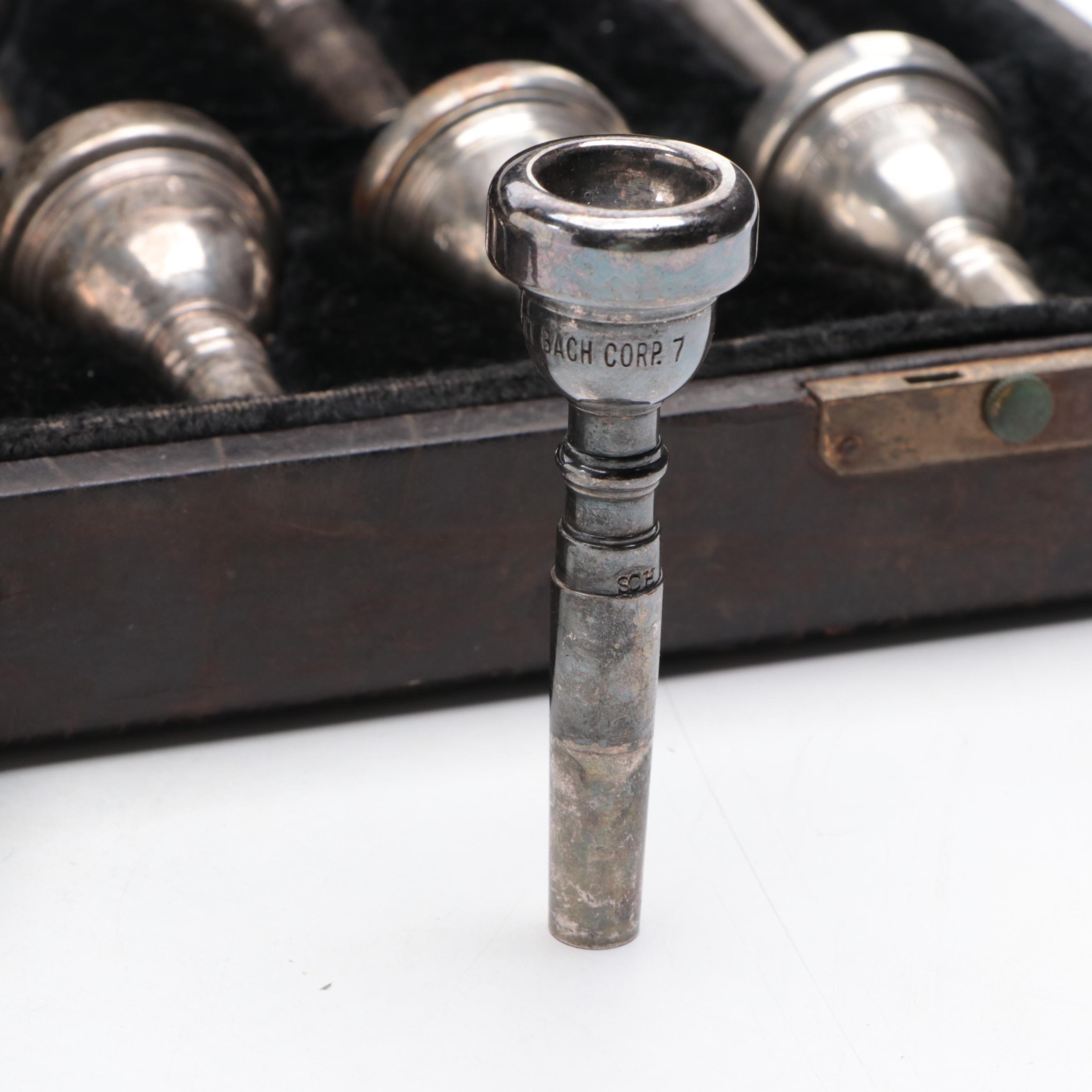 Vincent Bach Corp. Trumpet Mouthpieces, Early 20th Century