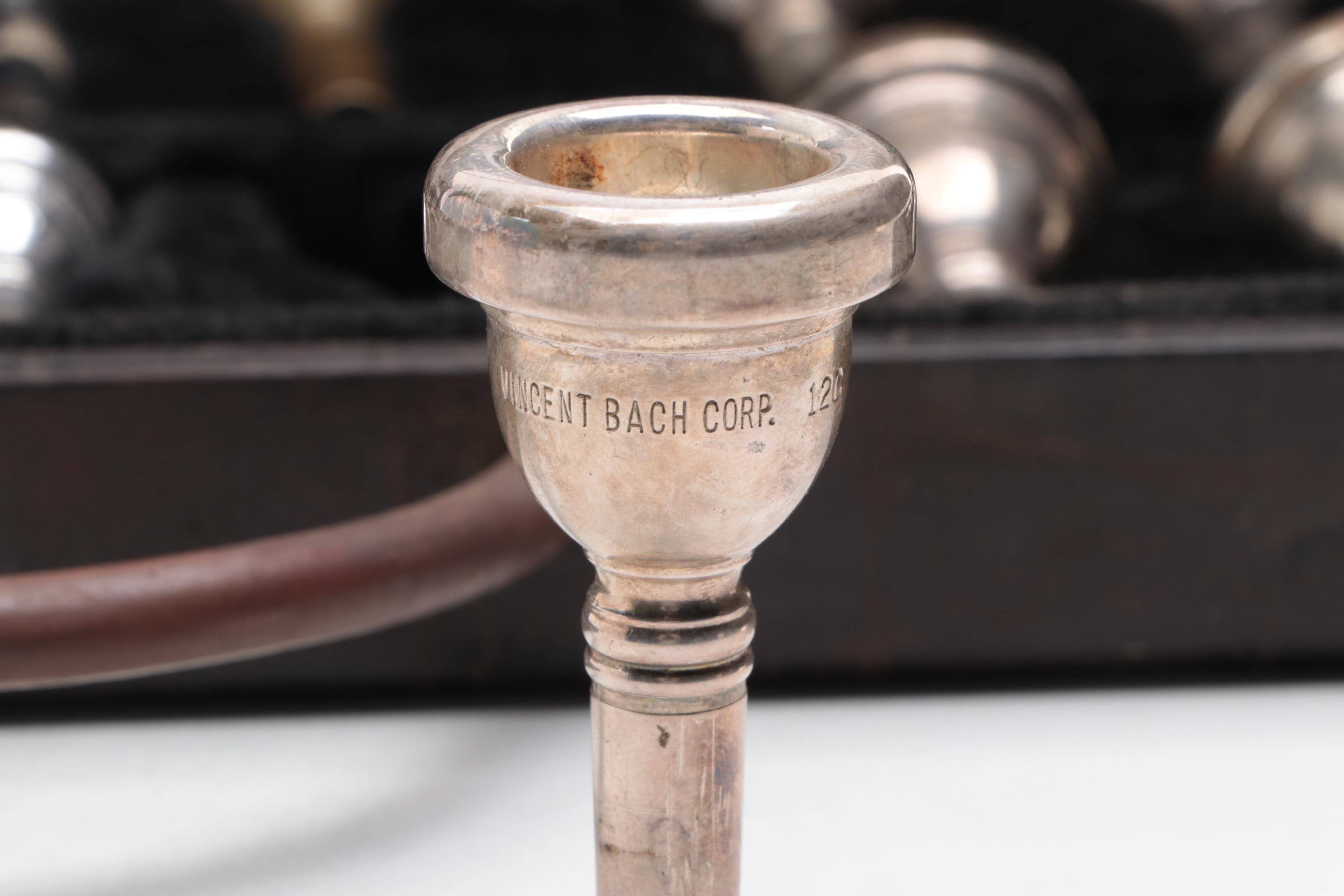 Vincent Bach Corp. Trumpet Mouthpieces, Early 20th Century