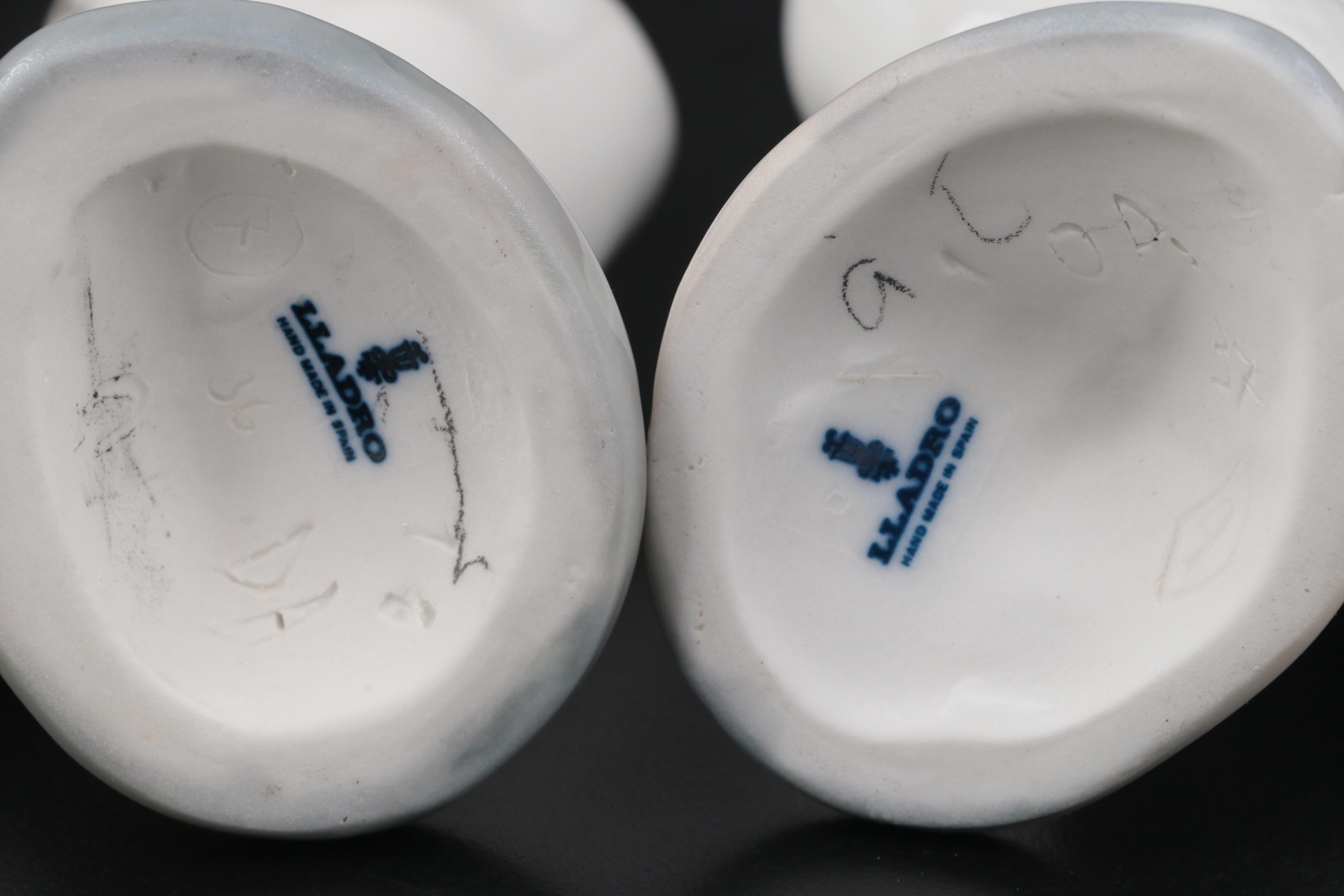 Lladro Geese Figurines