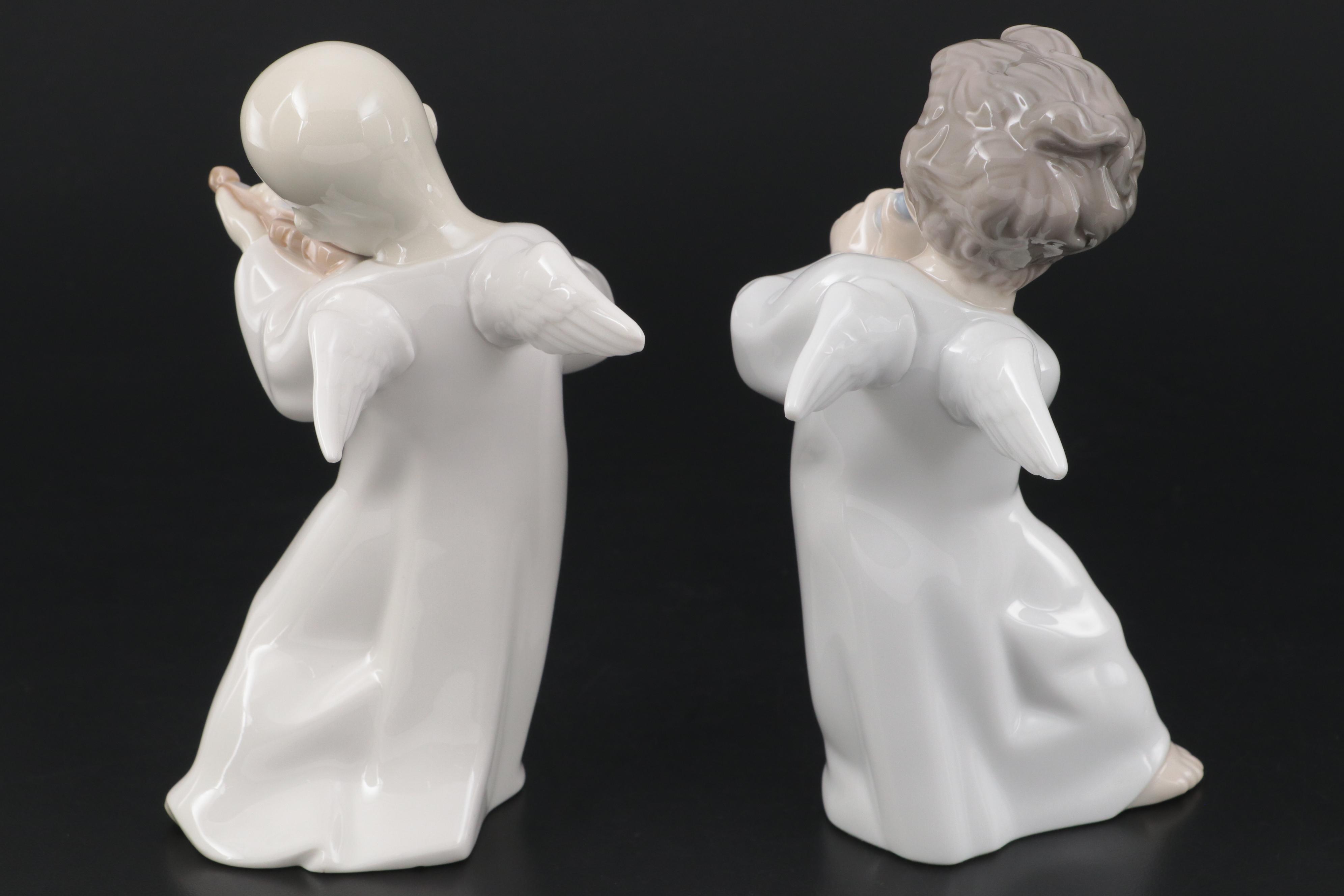 Lladró Porcelain Angel Figurines
