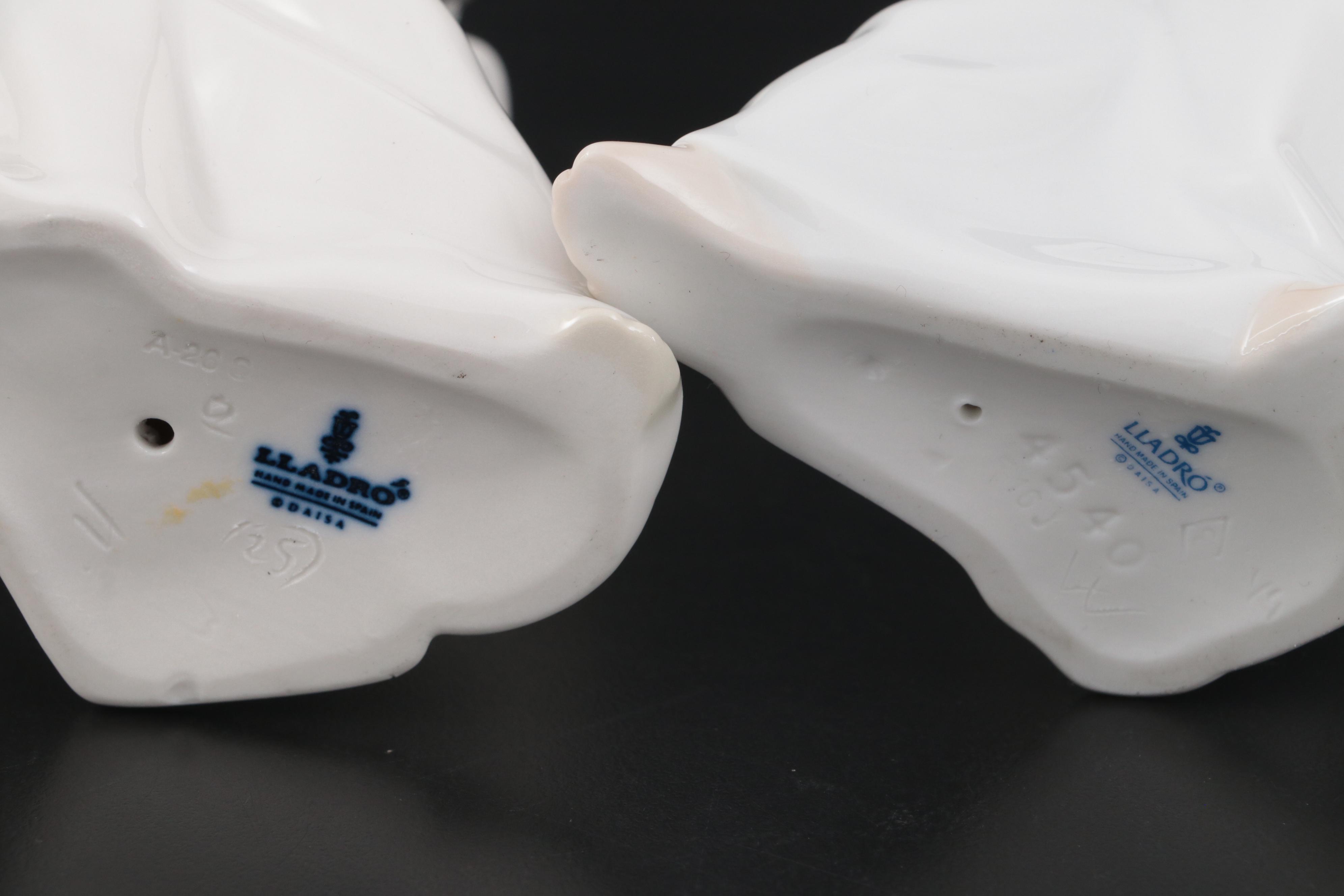 Lladró Porcelain Angel Figurines