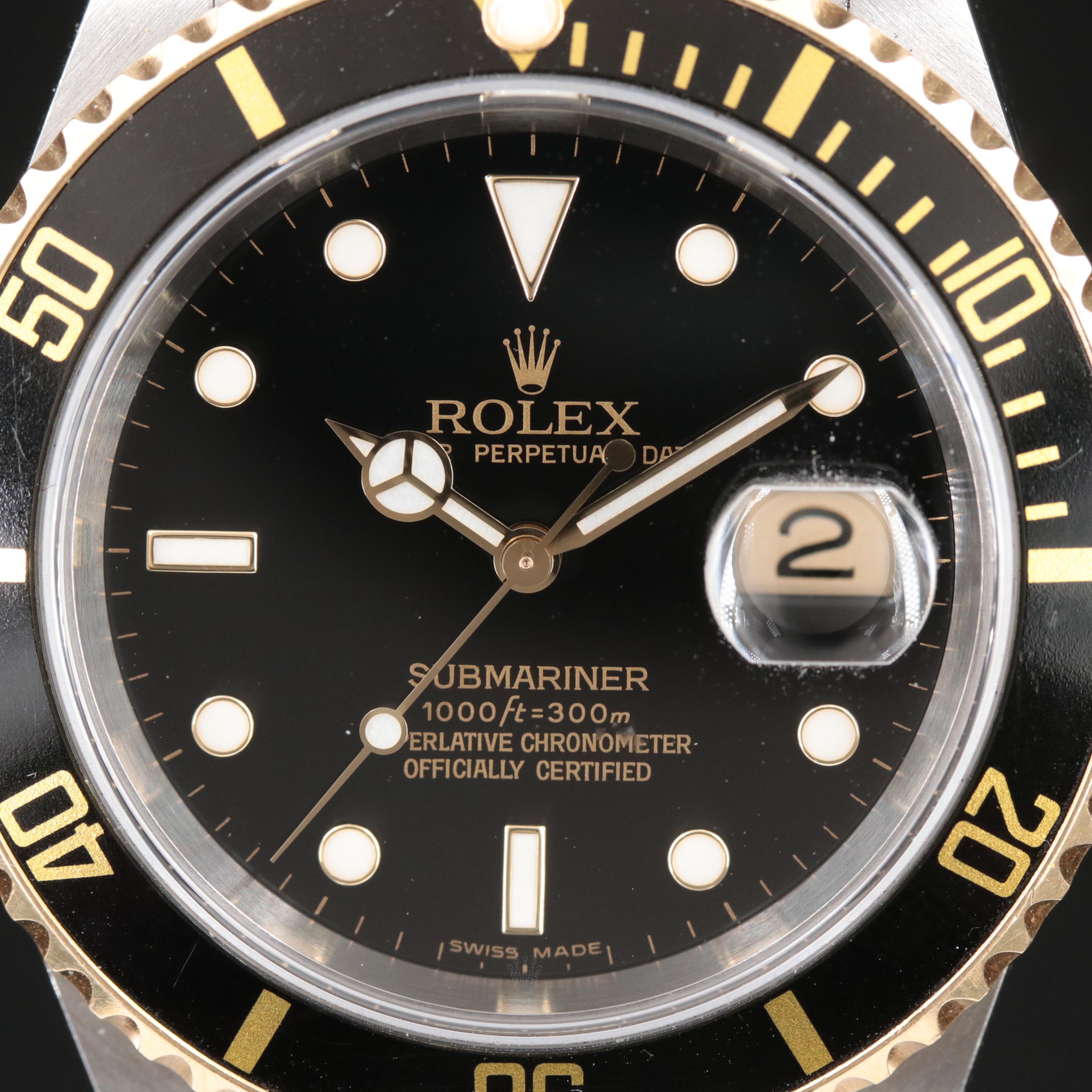 2006 Rolex Submariner Black Dial Watch
