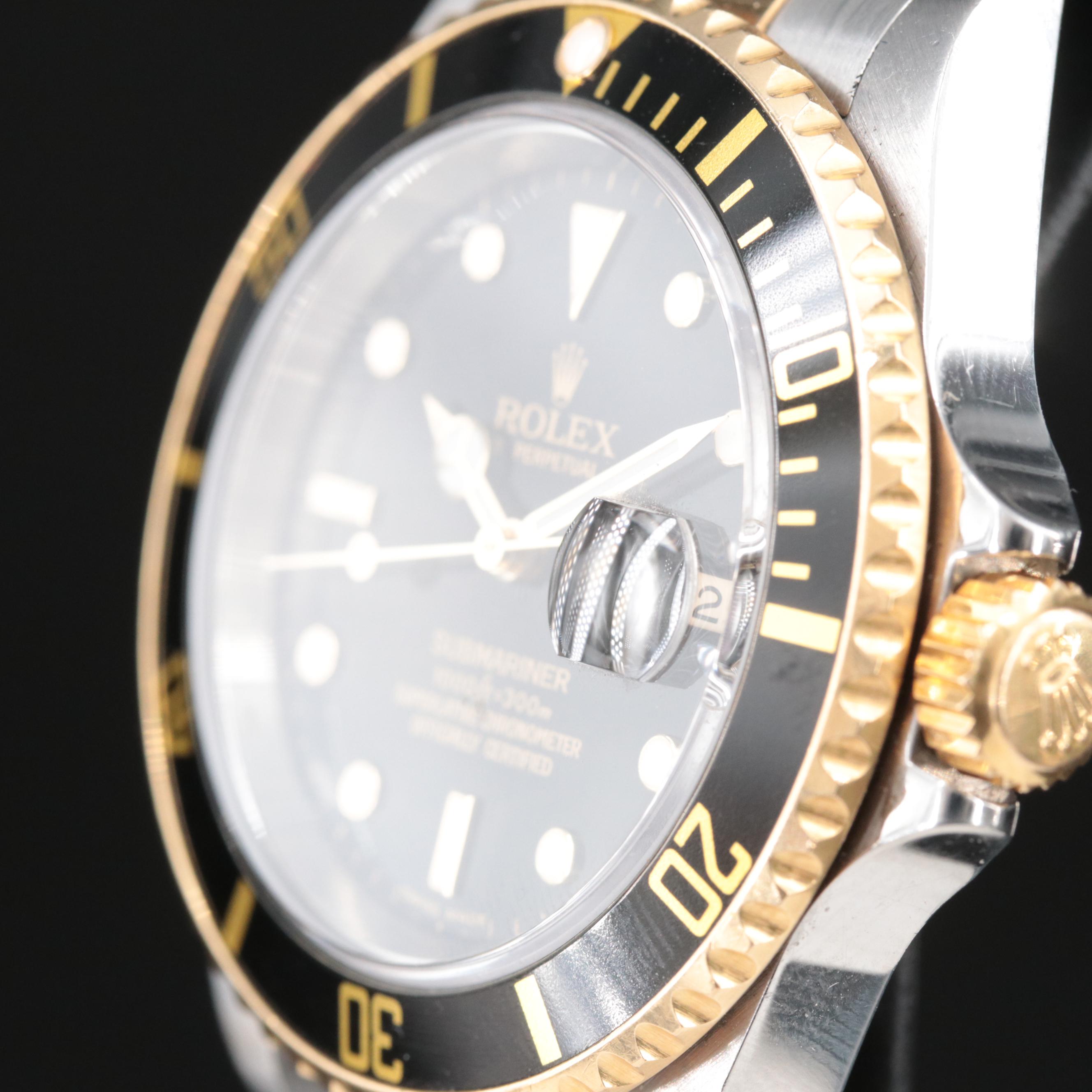 2006 Rolex Submariner Black Dial Watch