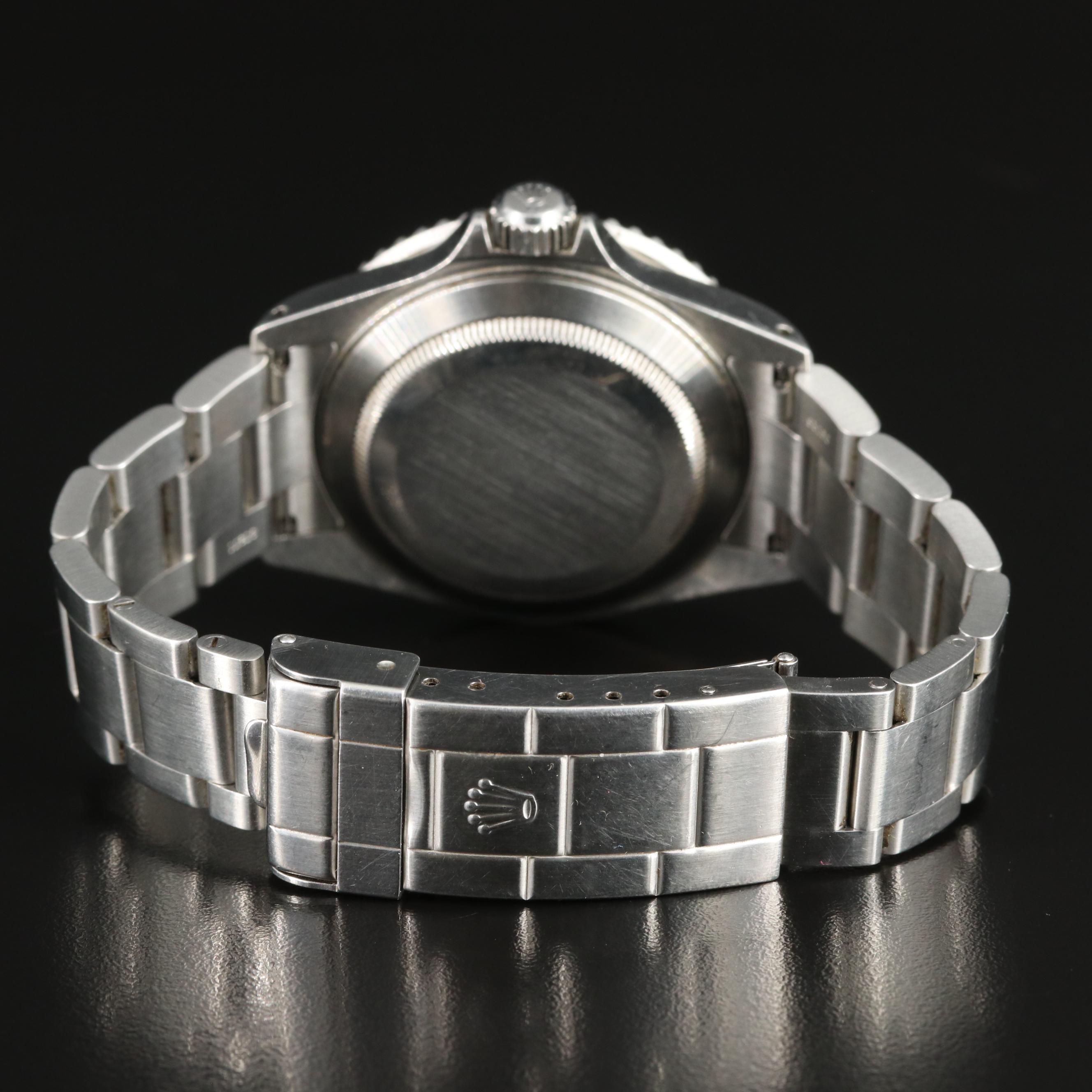 2000 Rolex Submariner Date Black Dial Watch