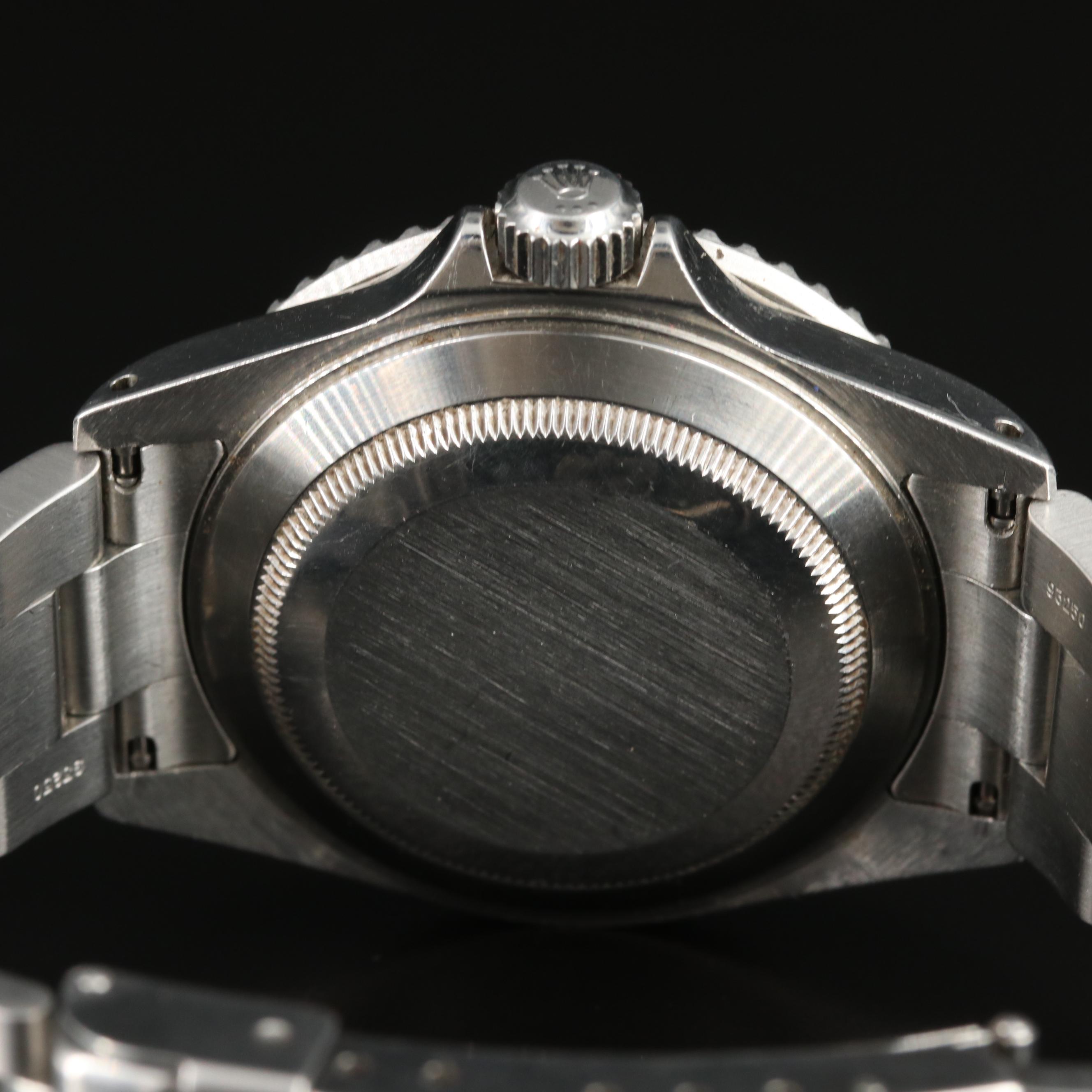 2000 Rolex Submariner Date Black Dial Watch