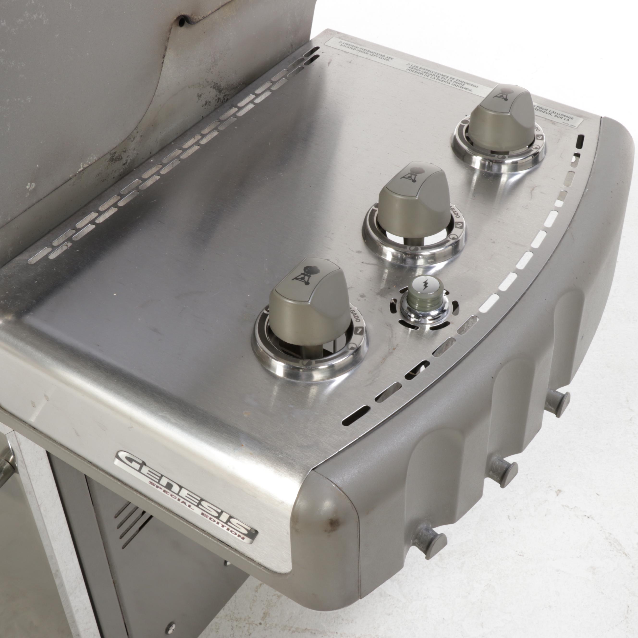 Weber Genesis Limited Edition Stainless Steel Grill