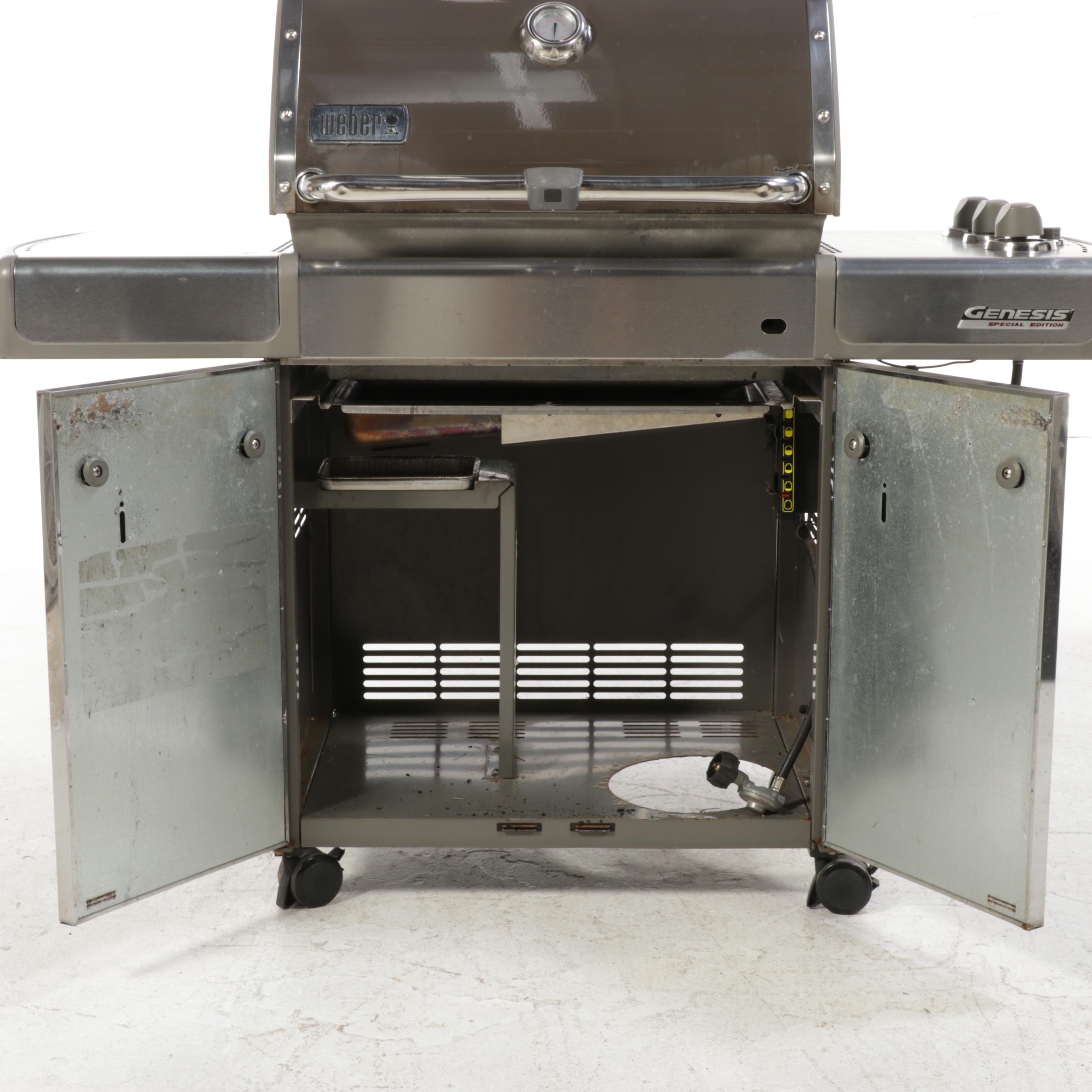 Weber Genesis Limited Edition Stainless Steel Grill