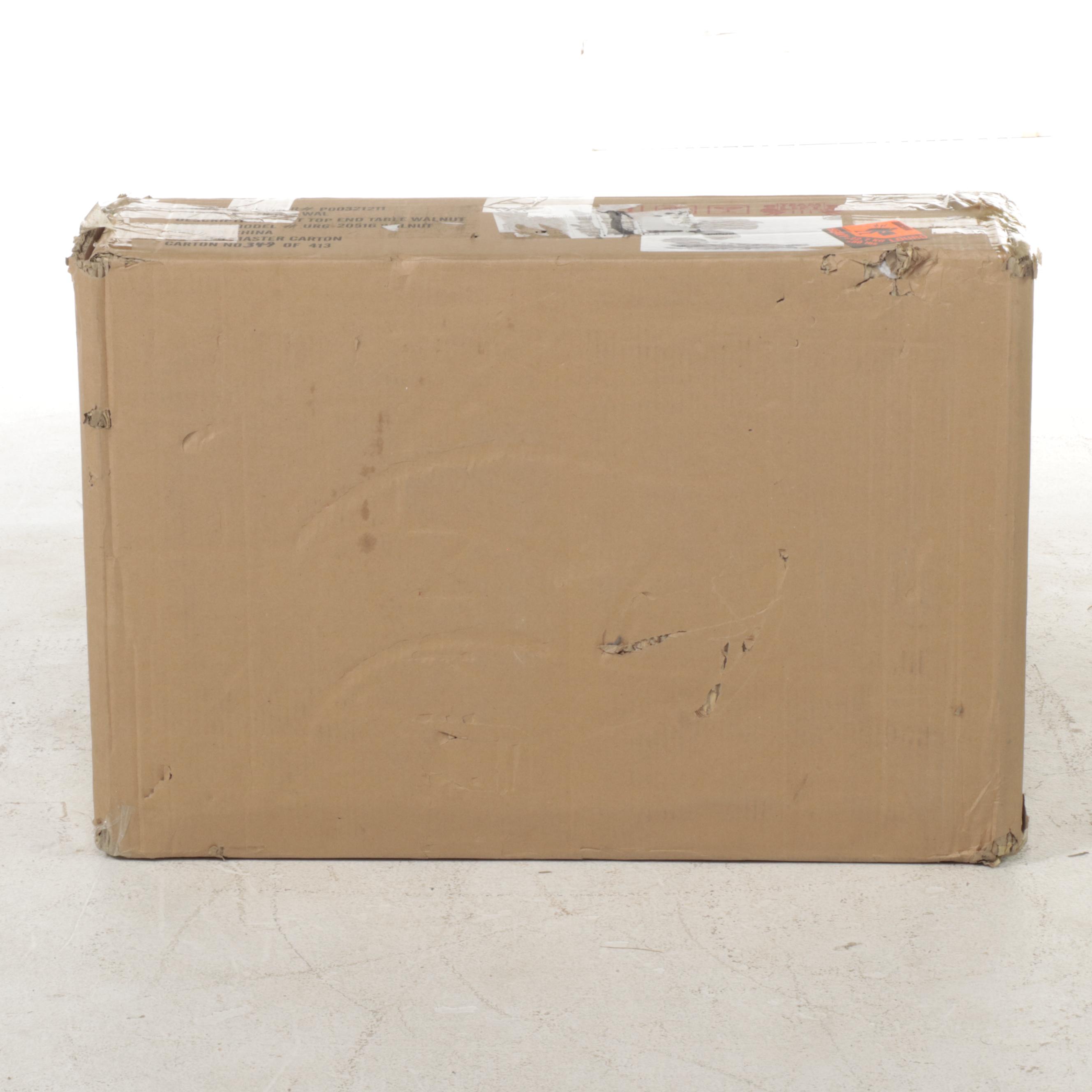 Swivel Desktop Organized Side Table