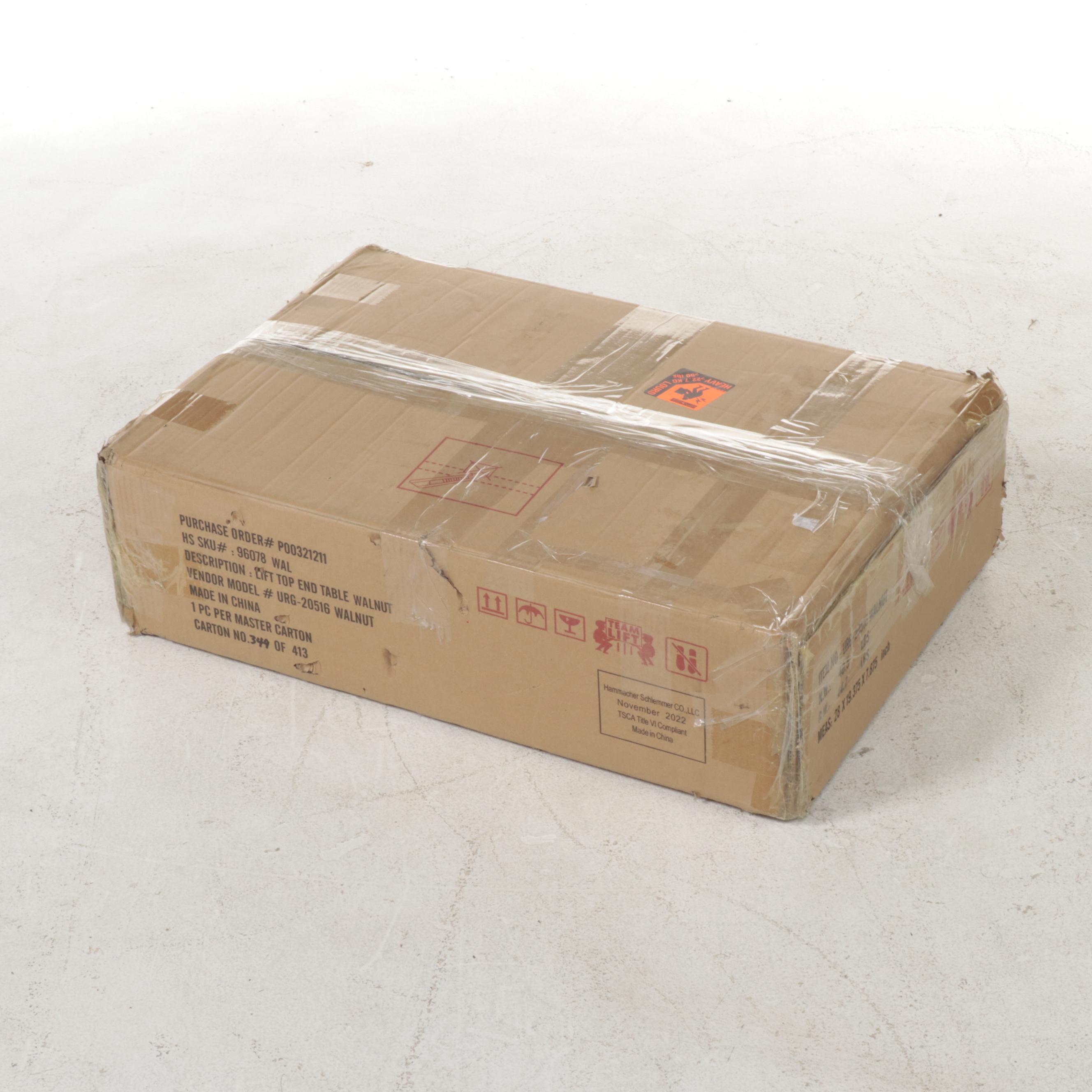 Swivel Desktop Organized Side Table