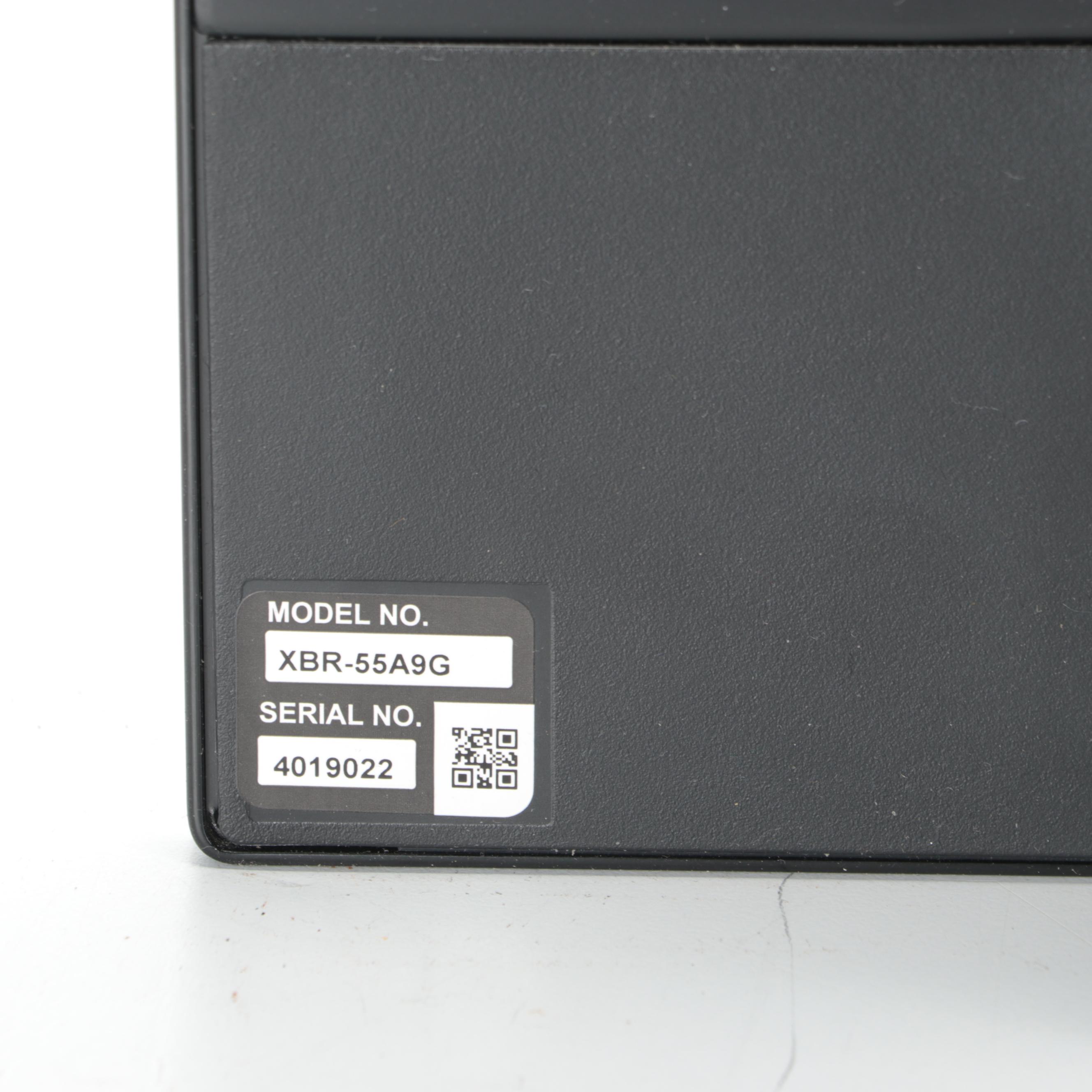 Sony BRAVIA 55" A9G OLED 4K Television with Sony Blu-ray Player and More