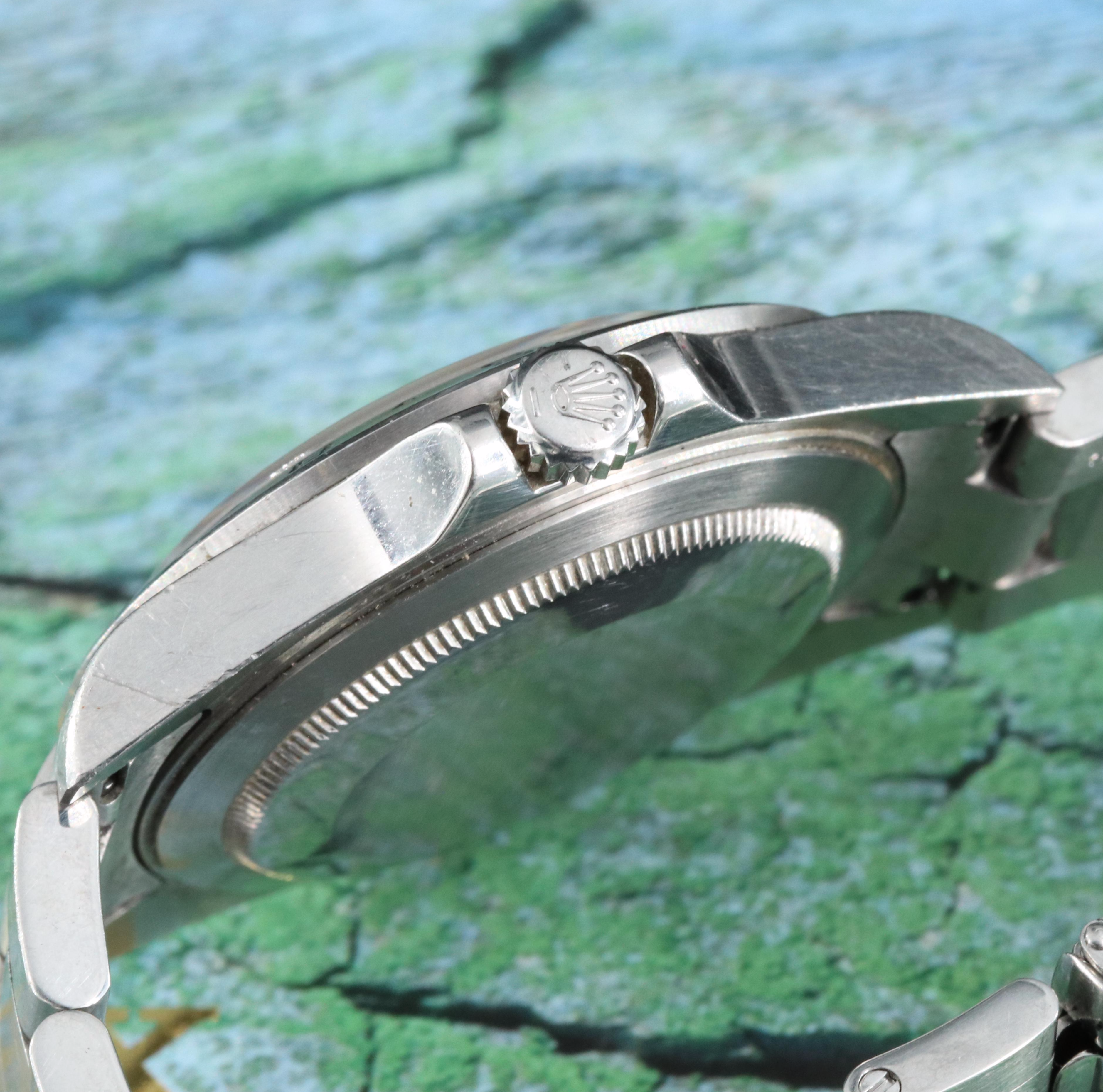 2004 Rolex Explorer II Black Dial Stainless Steel Watch