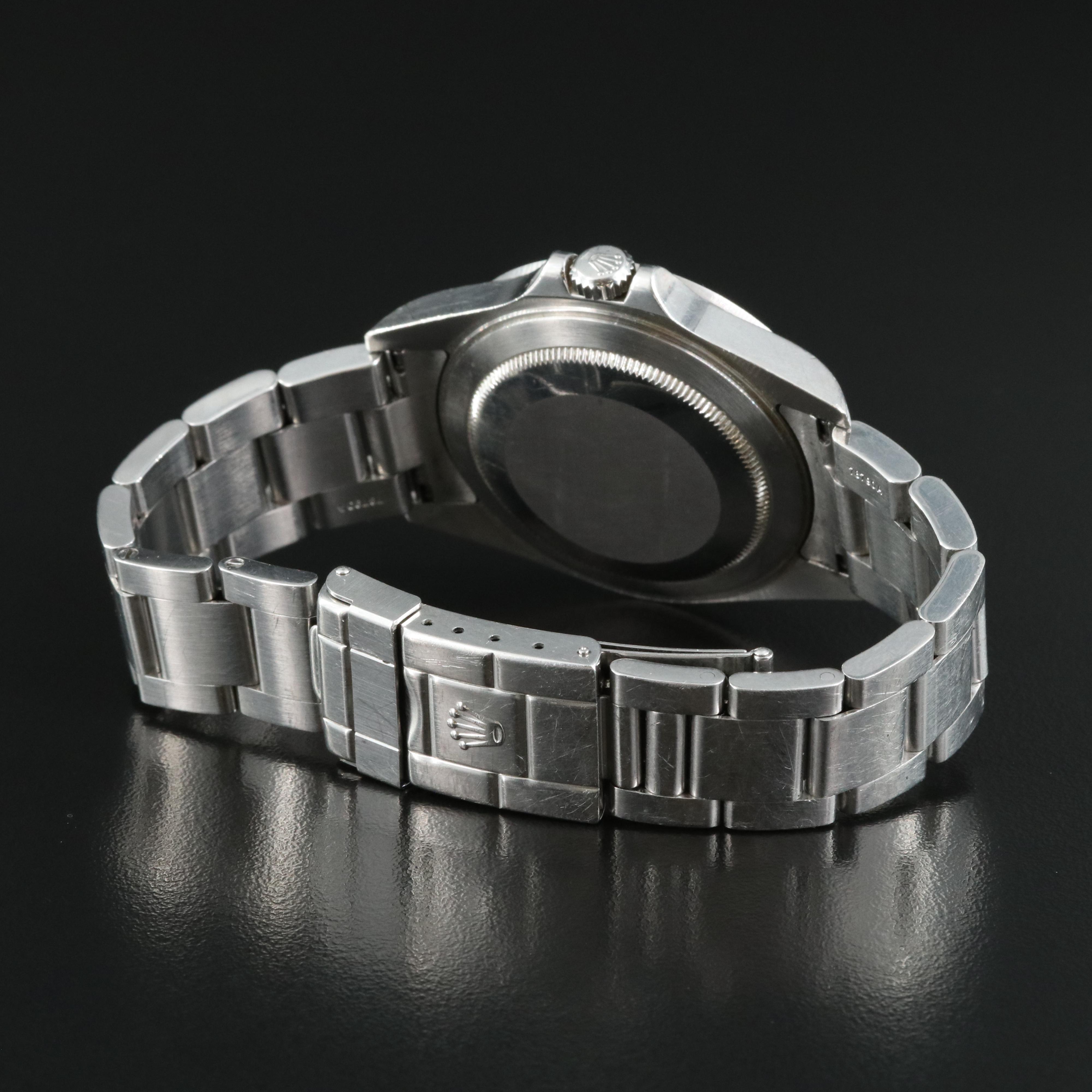 2004 Rolex Explorer II Black Dial Stainless Steel Watch