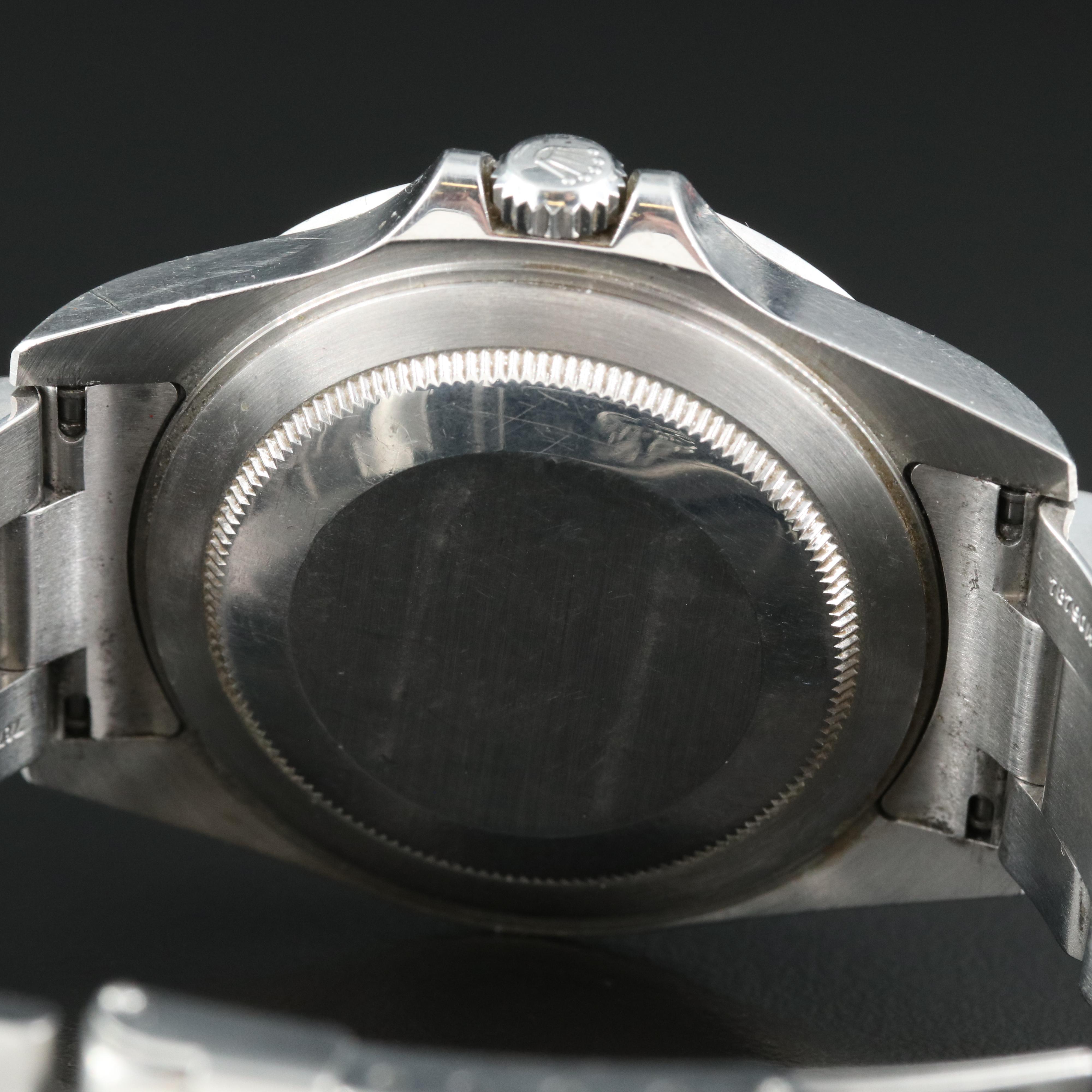 2004 Rolex Explorer II Black Dial Stainless Steel Watch