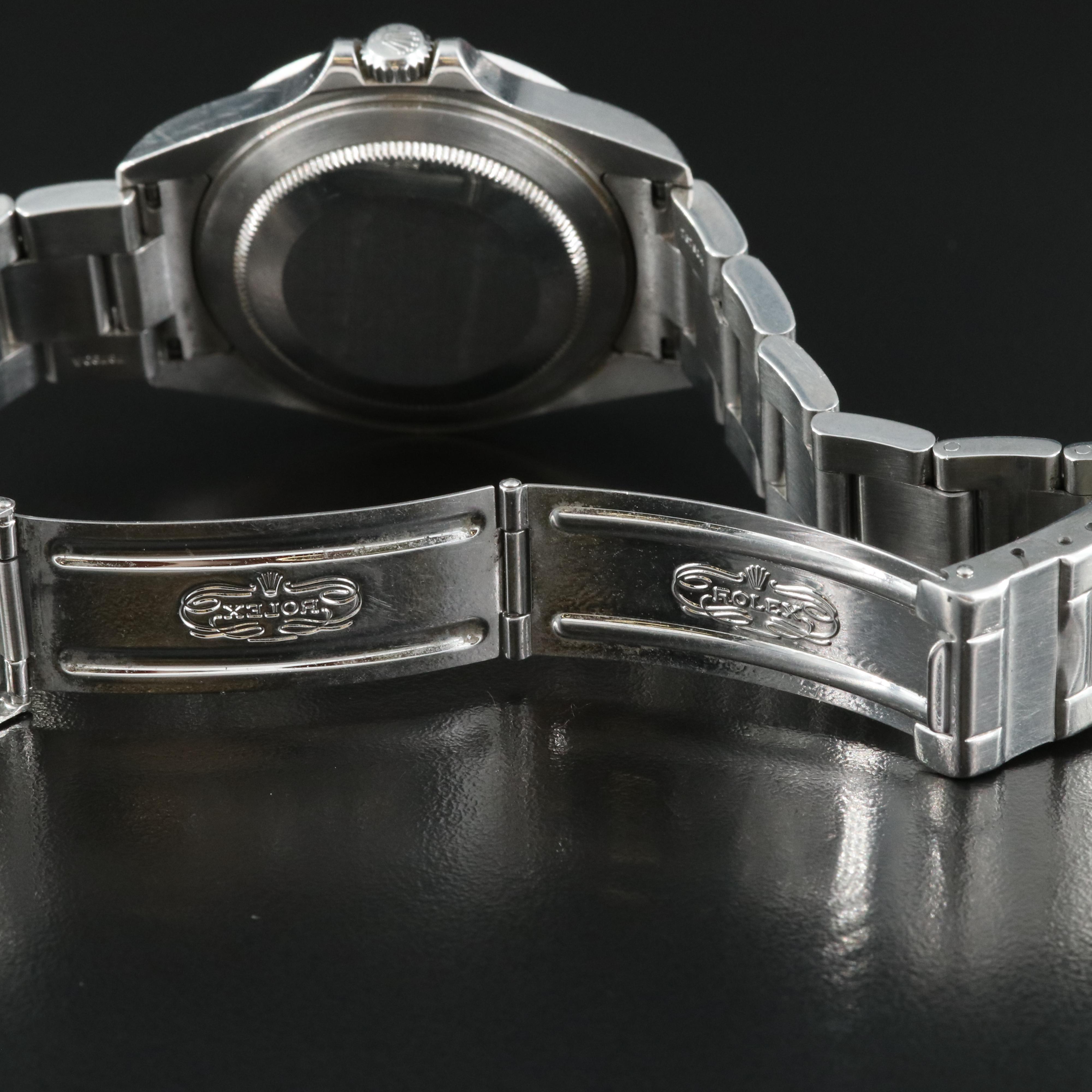 2004 Rolex Explorer II Black Dial Stainless Steel Watch