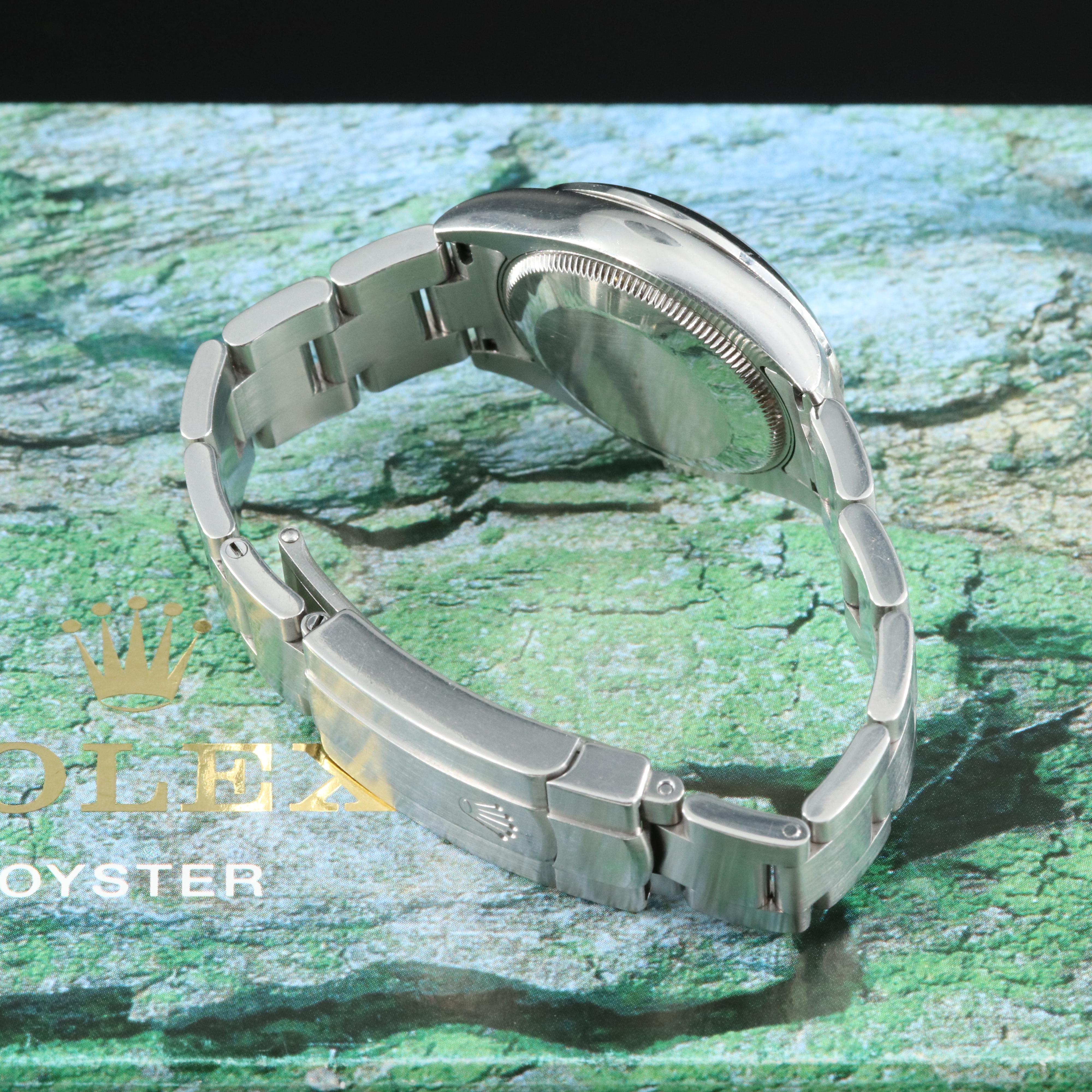 2007 Rolex Oyster Perpetual White Roman Dial Watch