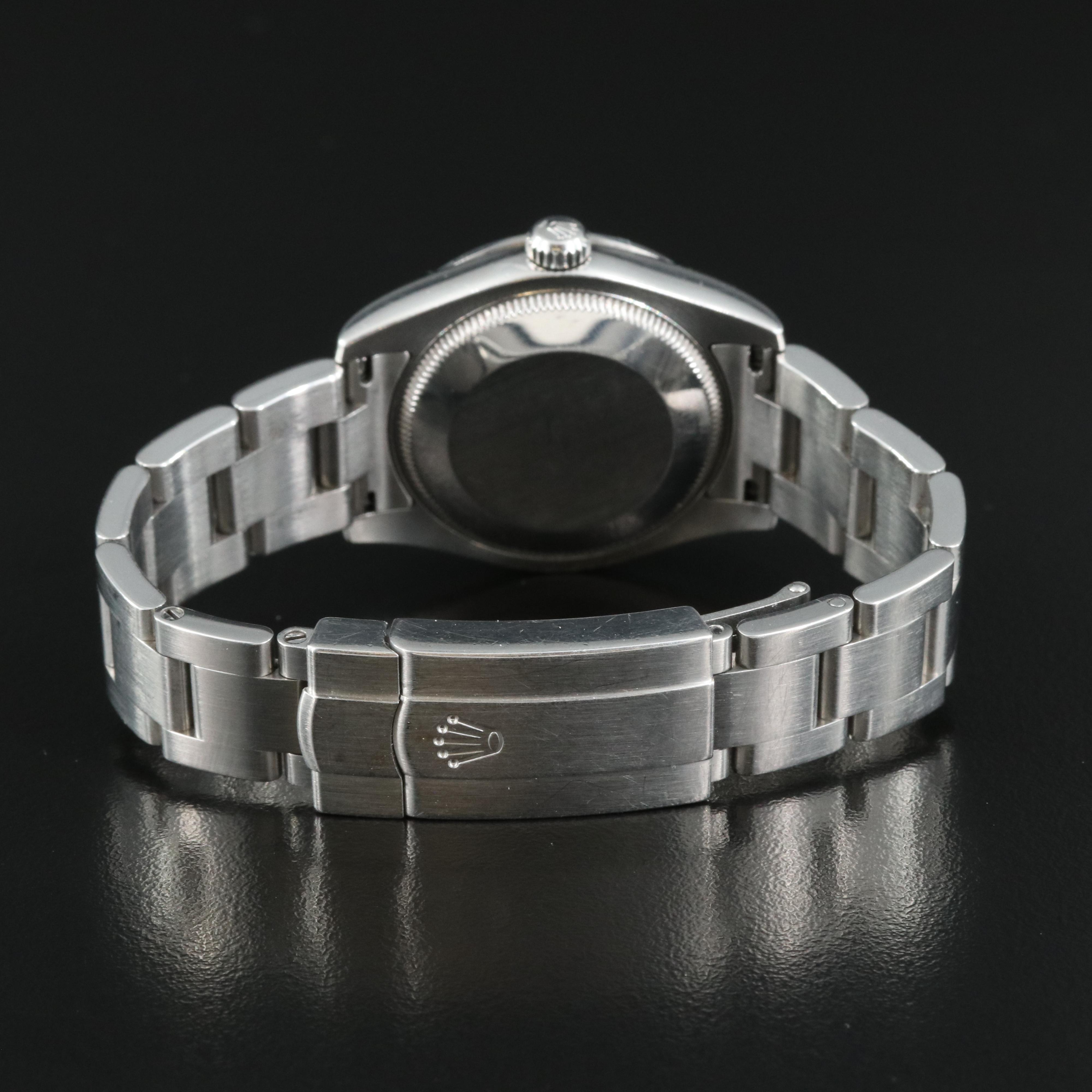 2007 Rolex Oyster Perpetual White Roman Dial Watch