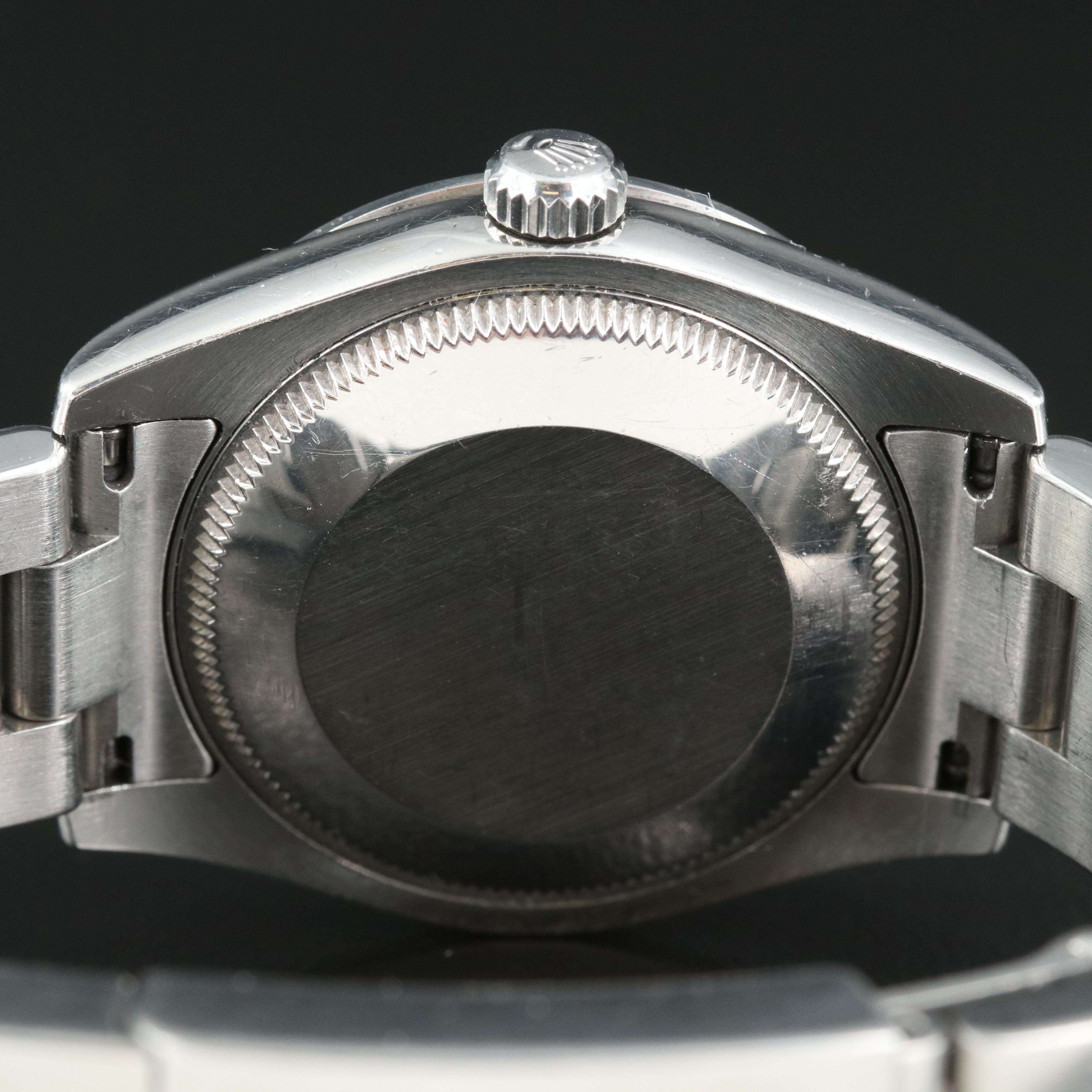 2007 Rolex Oyster Perpetual White Roman Dial Watch