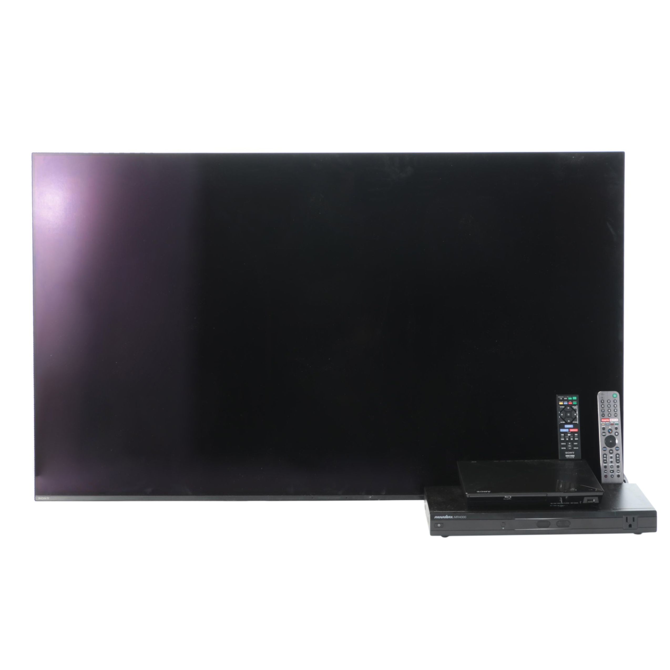 Sony BRAVIA 55" A9G OLED 4K Television with Sony Blu-ray Player and More