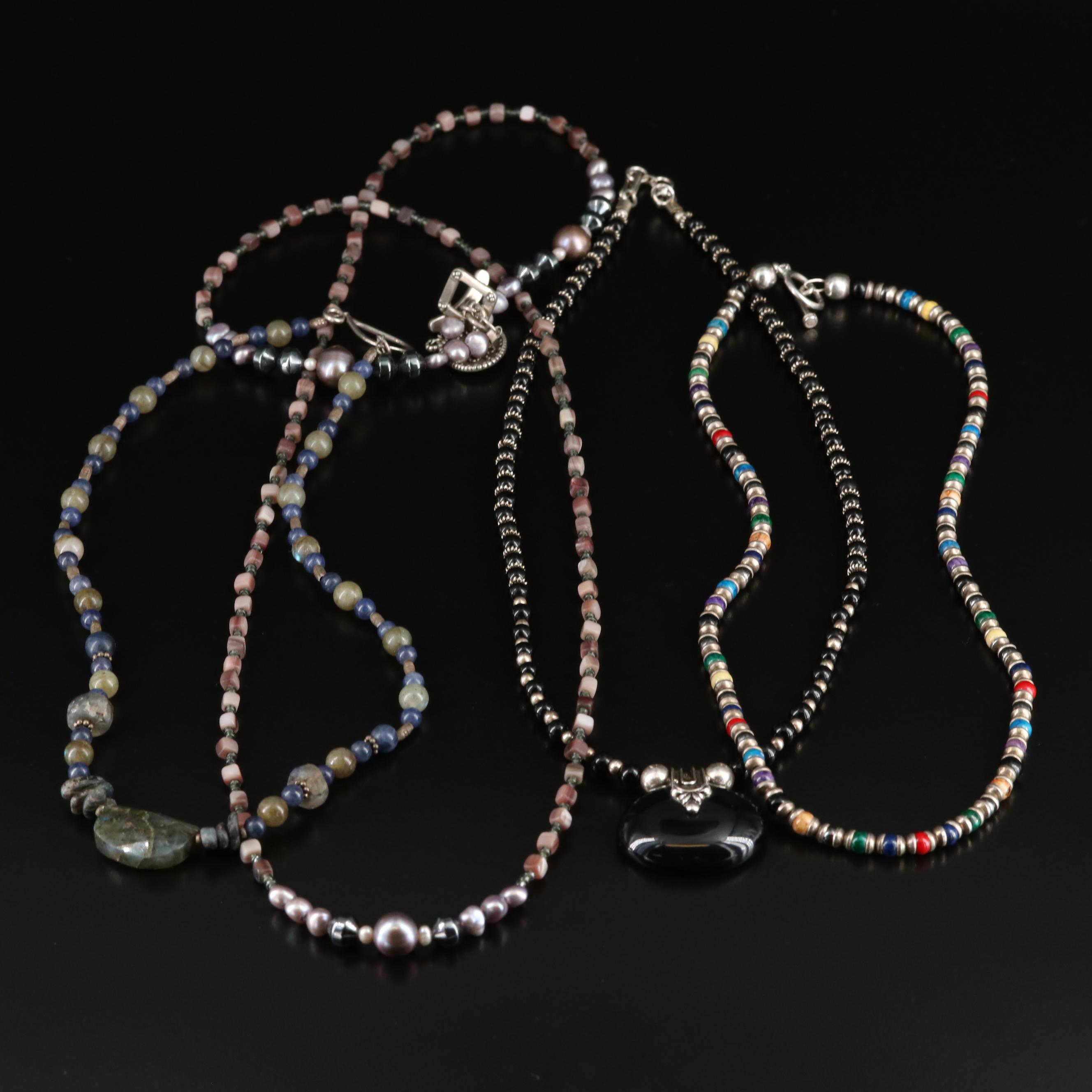 Silpada, Sterling and Labradorite Featured in Necklace Collection