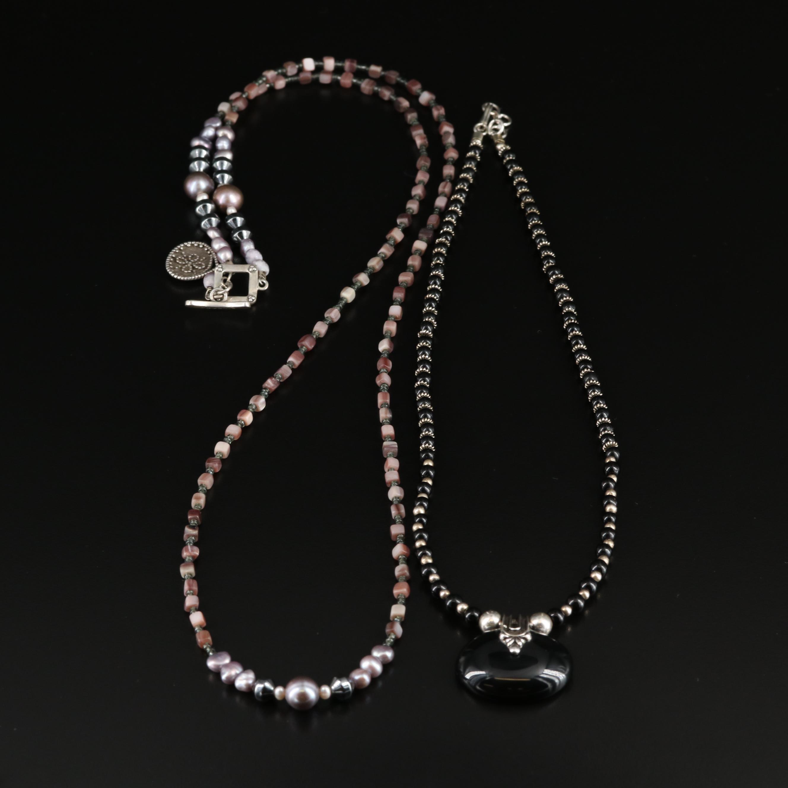 Silpada, Sterling and Labradorite Featured in Necklace Collection