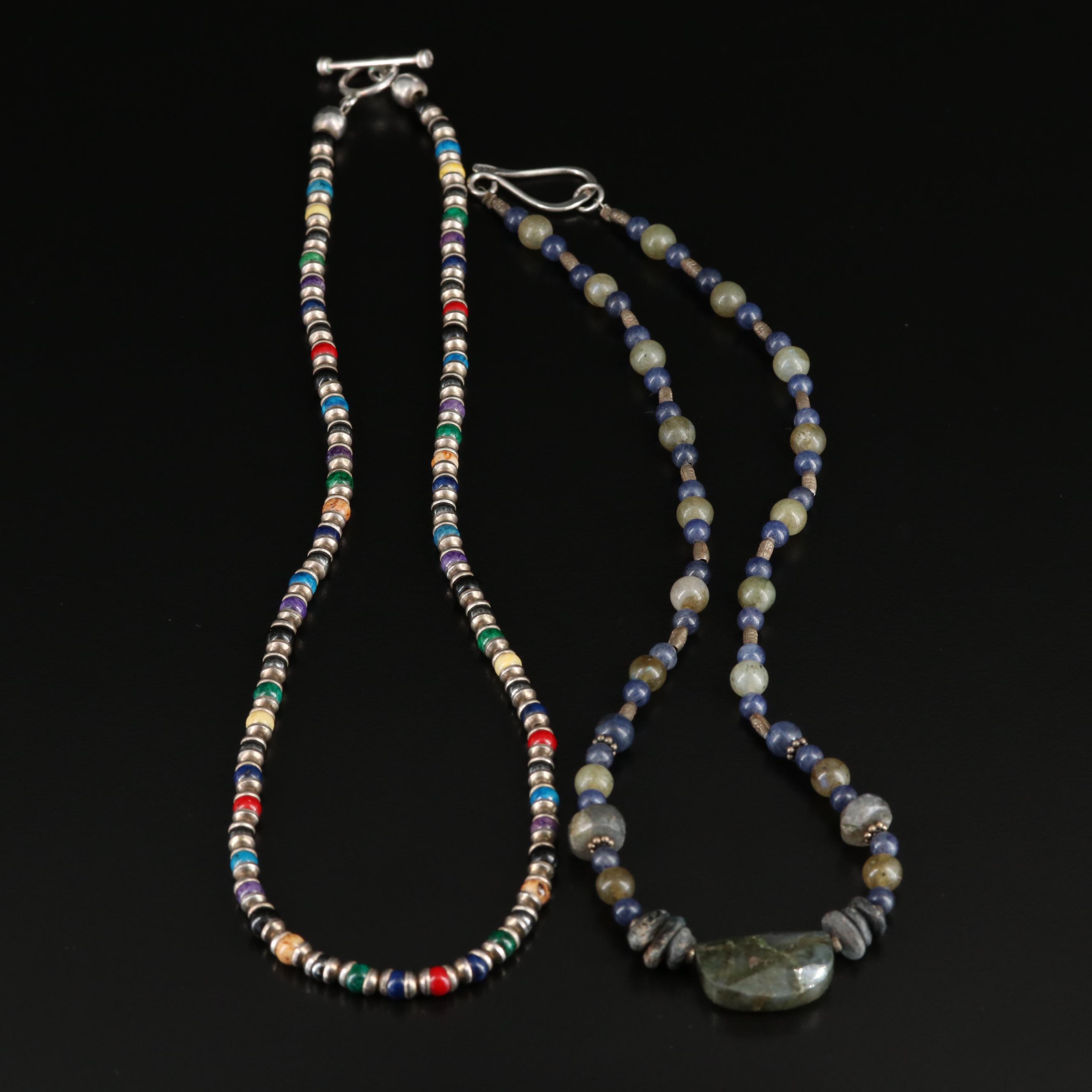 Silpada, Sterling and Labradorite Featured in Necklace Collection