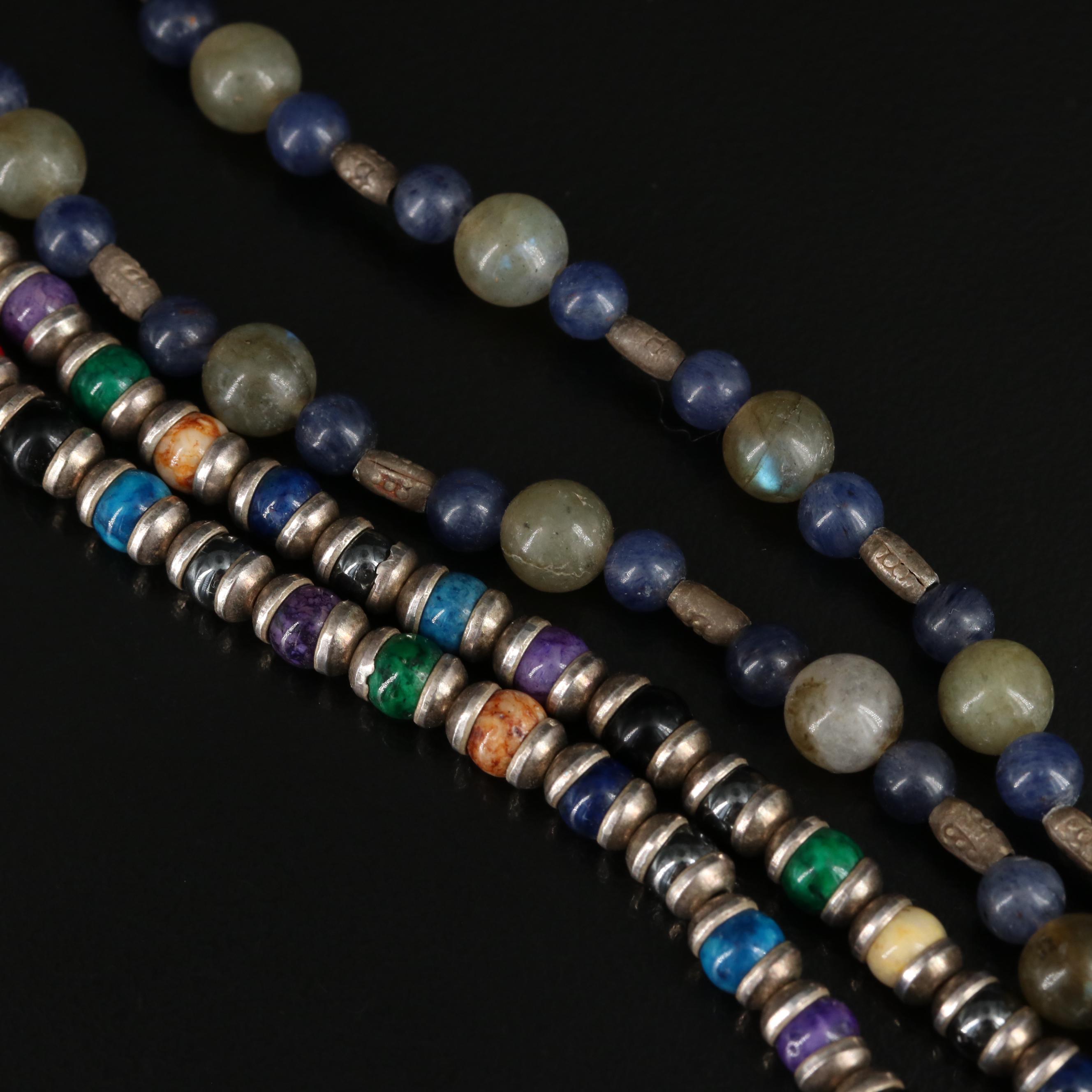 Silpada, Sterling and Labradorite Featured in Necklace Collection