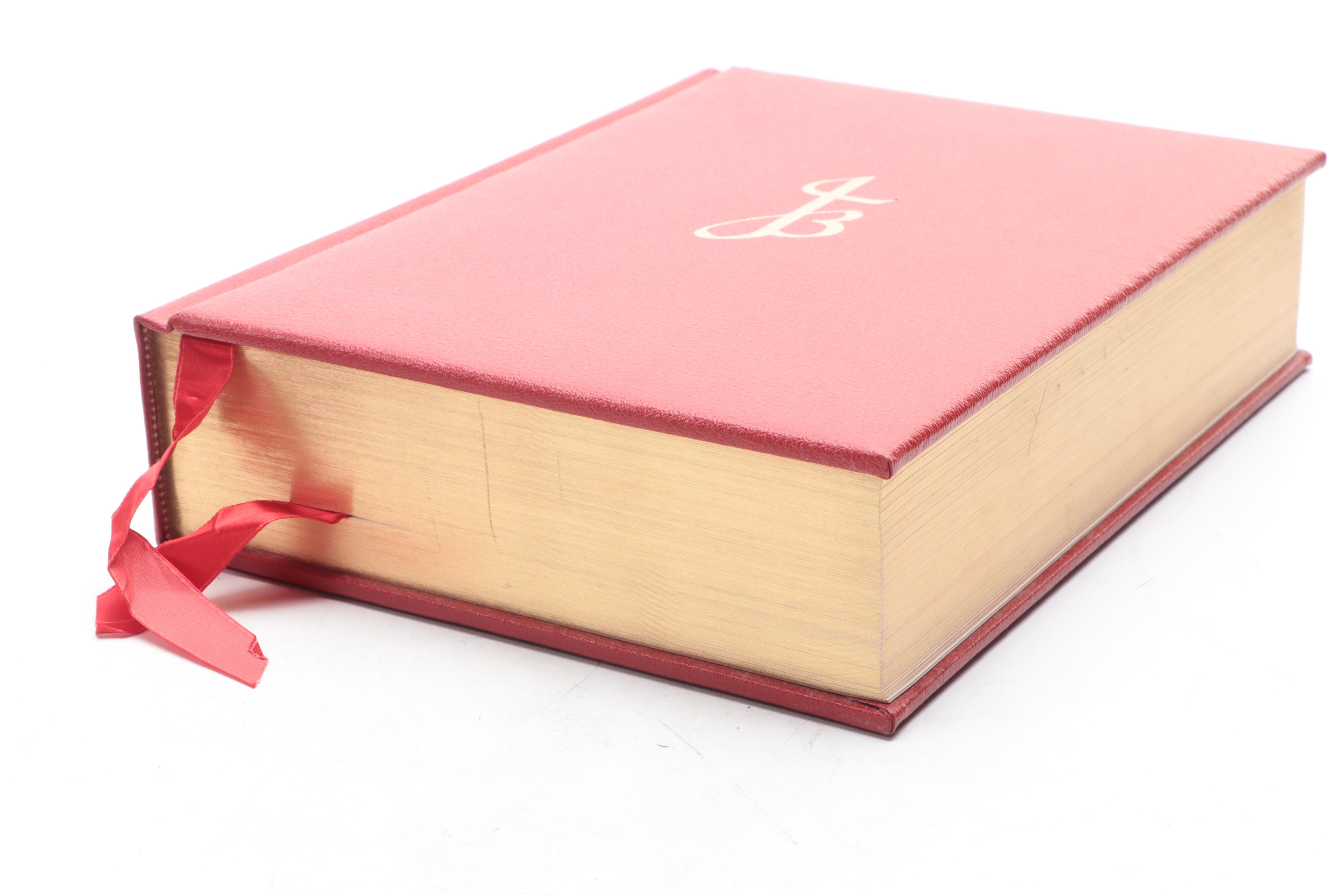 Salvador Dalí Illustrated Jerusalem Bible Edited by Alexander Jones, 1970