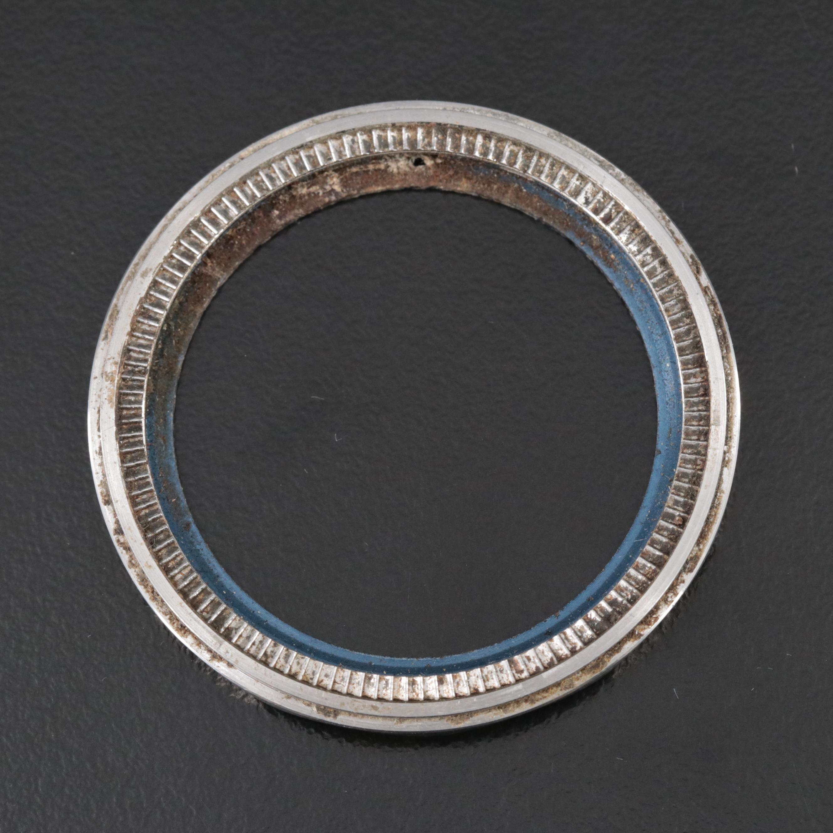 Four Rolex Dials and Unknown Watch Bezel