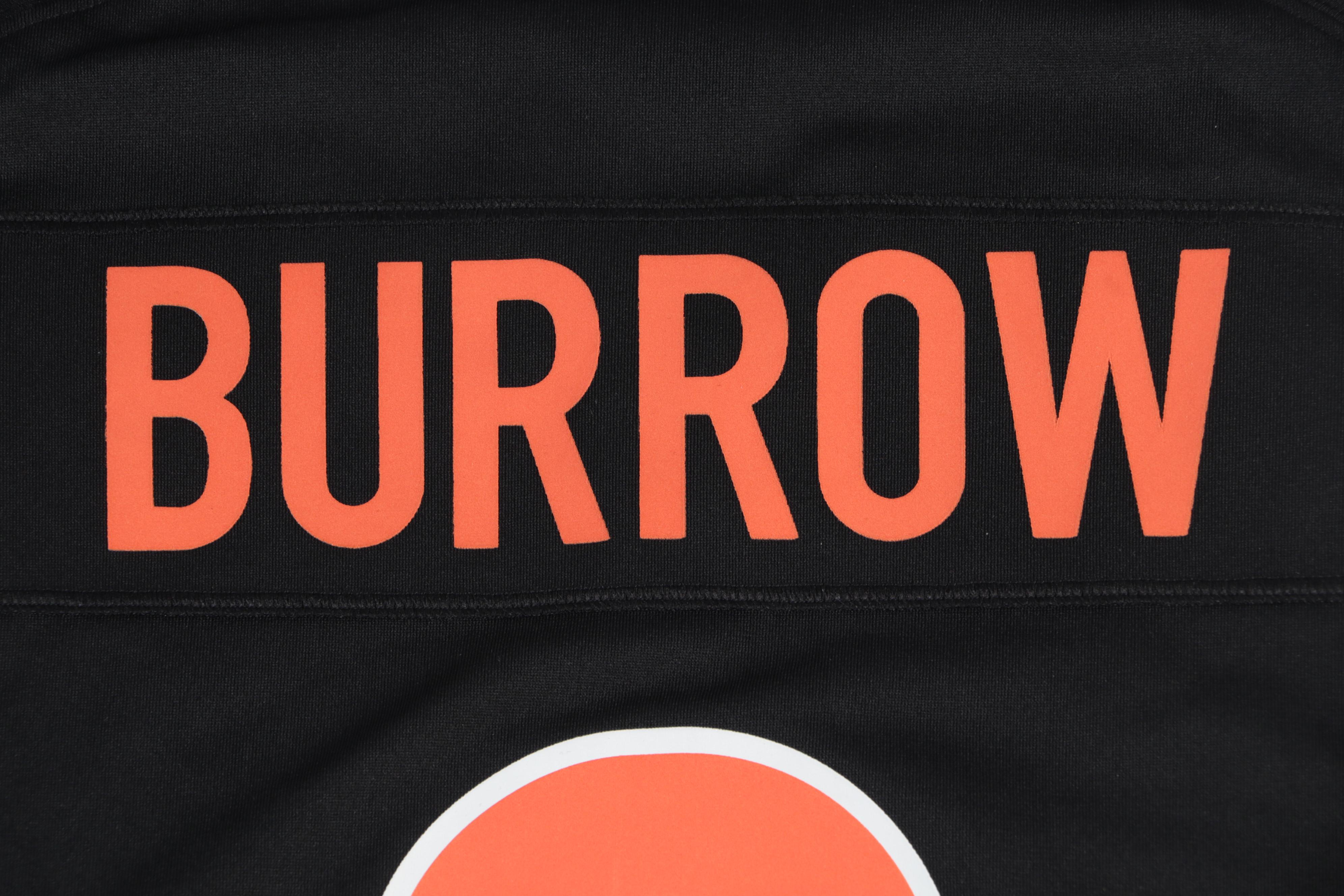 Joe Burrow Signed Nike Cincinnati Bengals Jersey with Super Bowl LVI Patch