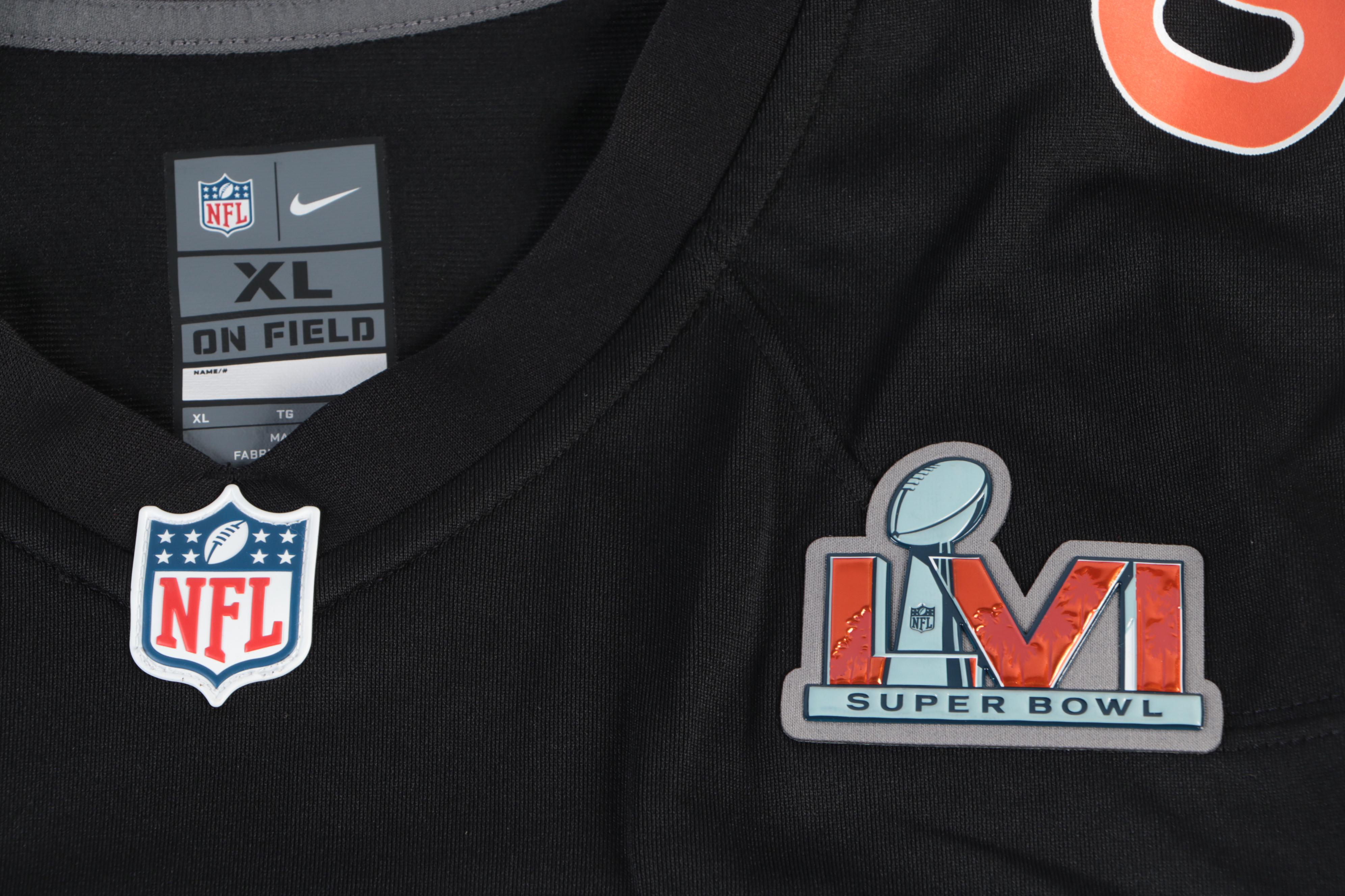 Joe Burrow Signed Nike Cincinnati Bengals Jersey with Super Bowl LVI Patch