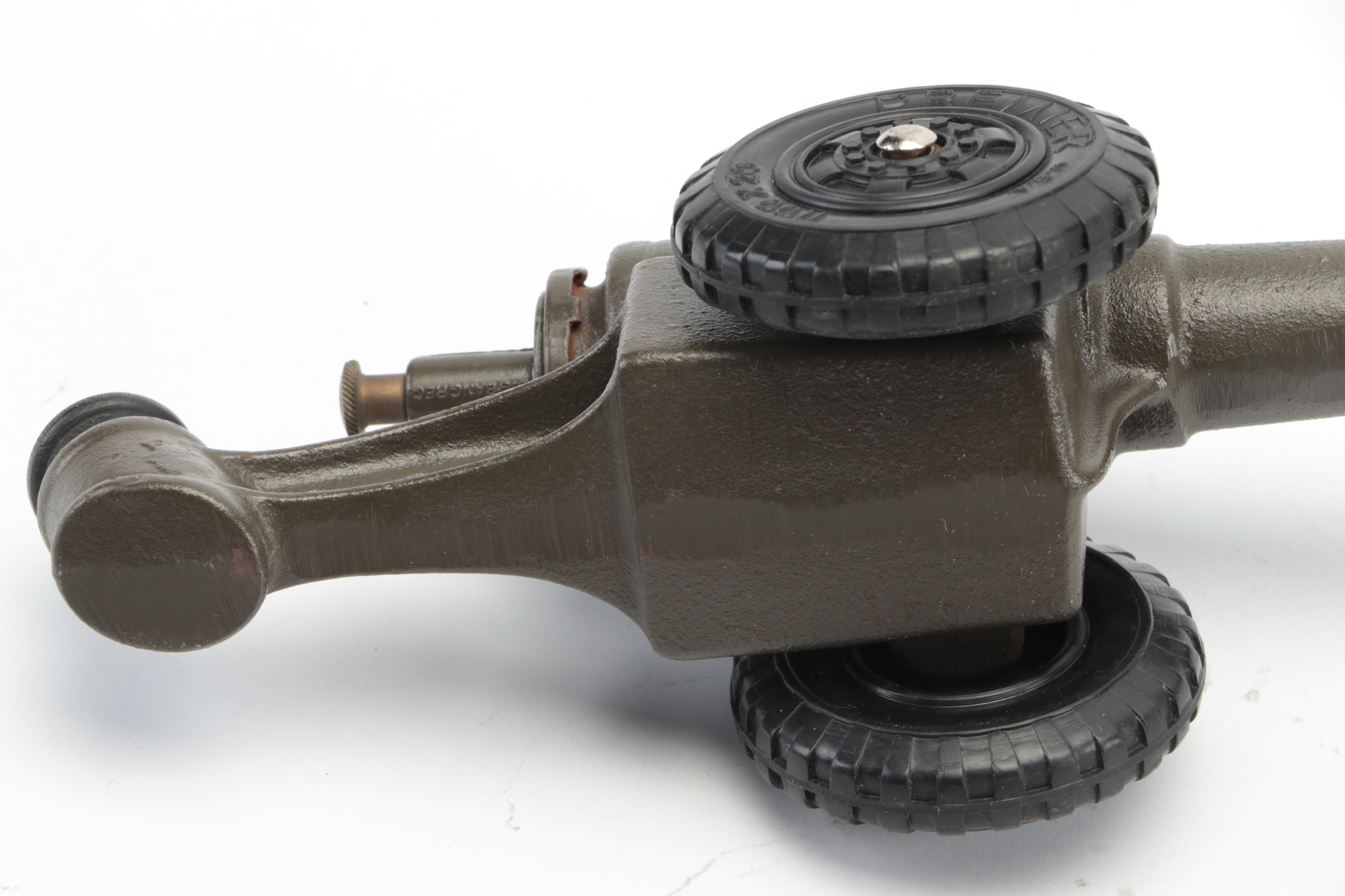 Big Bang 155mm and 60mm Cast Iron Miniature Model Cannons