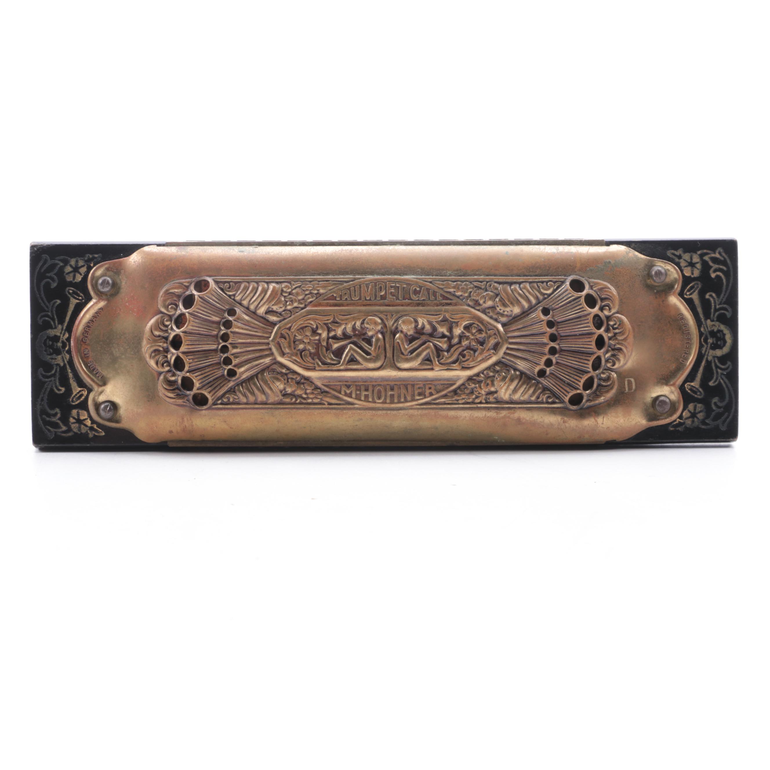 M. Hohner Trumpet Call Harmonica, circa 1931