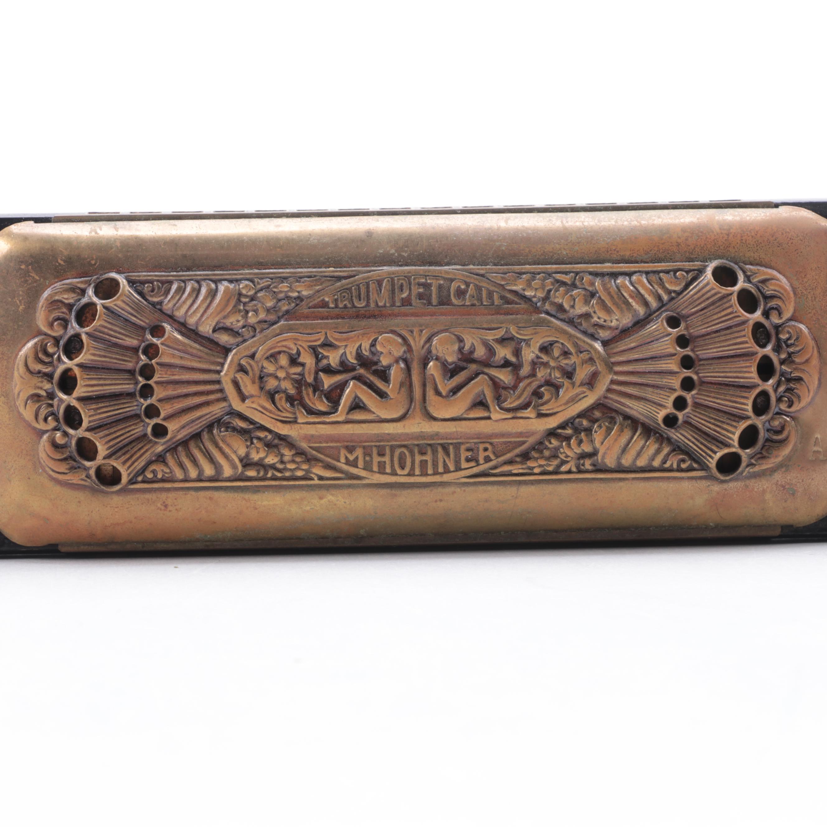 M. Hohner Trumpet Call Harmonica, circa 1931
